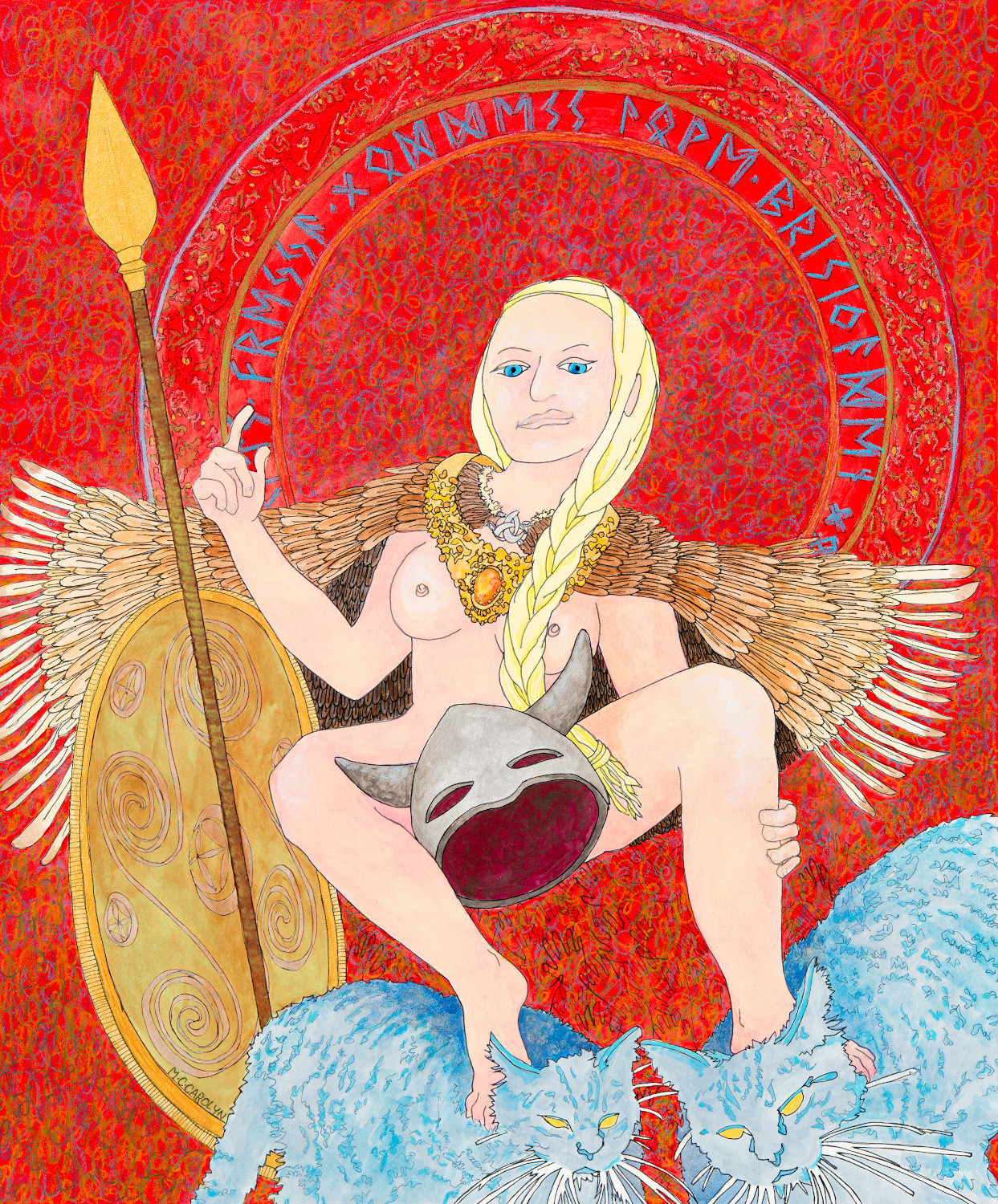 "Freyja (Freja) Norse Goddess"