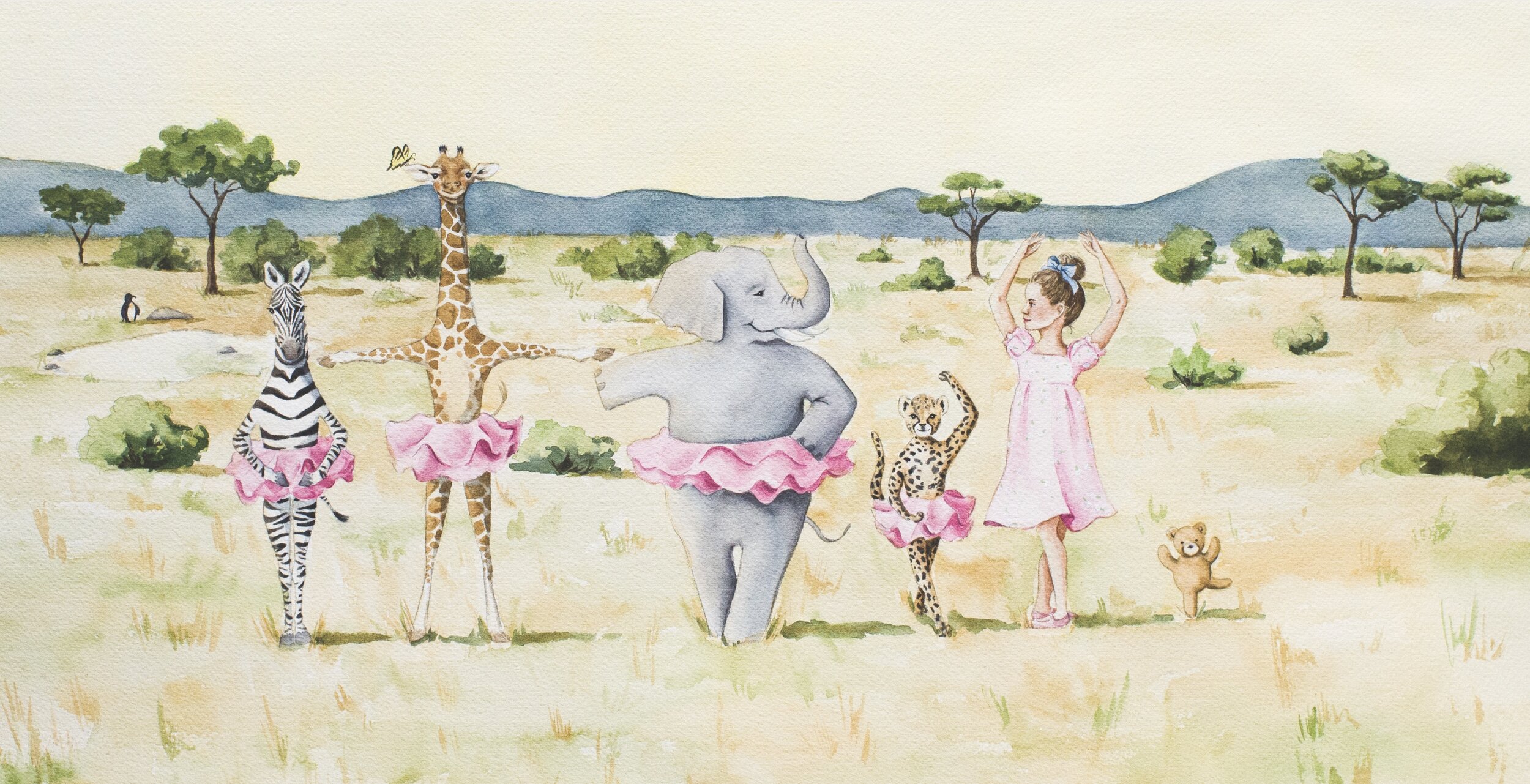 Ballet in the Serengeti  Print 24"x36" 