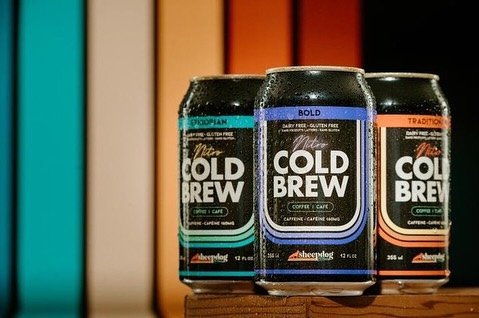 Summer Refreshments
⠀⠀⠀⠀⠀⠀⠀⠀⠀
@sheepdogbrewco brings you a cold brew like no other! Our canned cold brew coffees boast twice the caffeine, 3/4 less acidity, and a unique Guinness-like touch with liquid nitrogen infusion.
⠀⠀⠀⠀⠀⠀⠀⠀⠀
@greyridgecoffee in