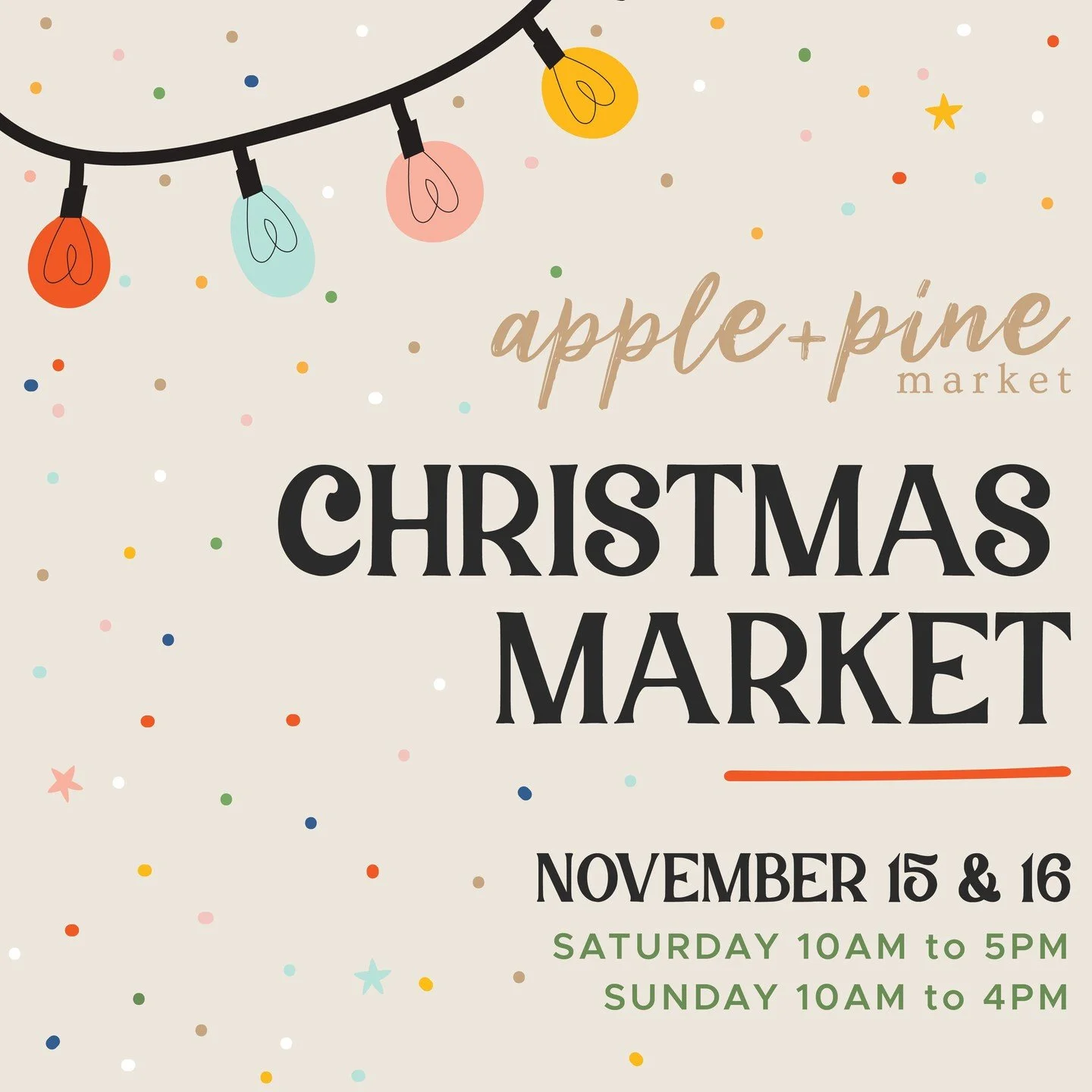 🍂 Thank you to everyone who made the Apple &amp; Pine Fall Market such a special day!

To our talented makers and artisans&mdash;your creativity and passion filled the market with inspiration. And to all of our wonderful shoppers&mdash;thank you for
