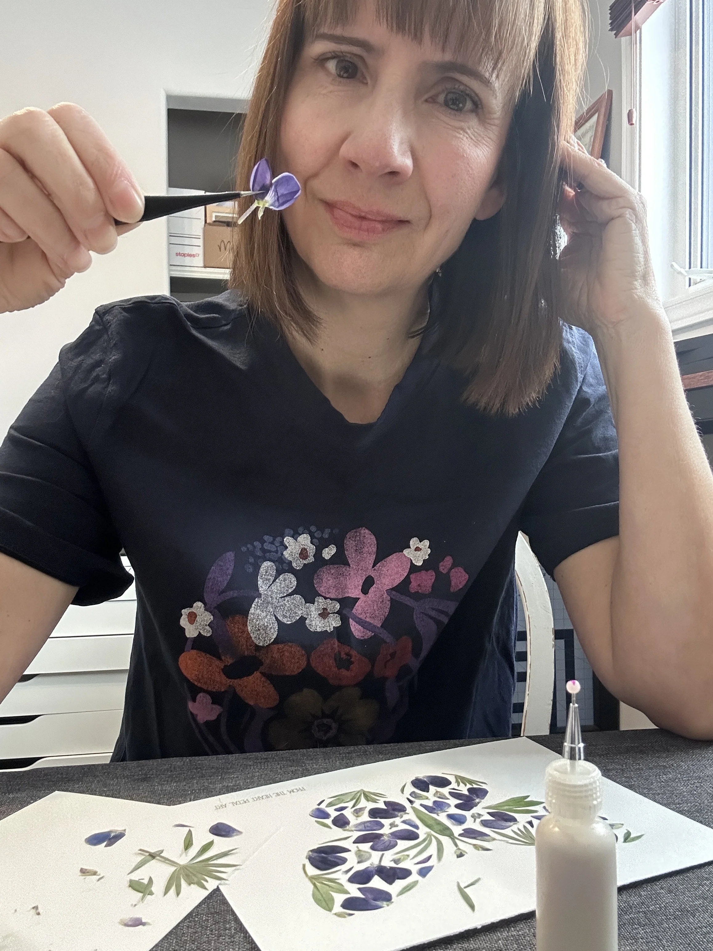 From The Heart Petal Art