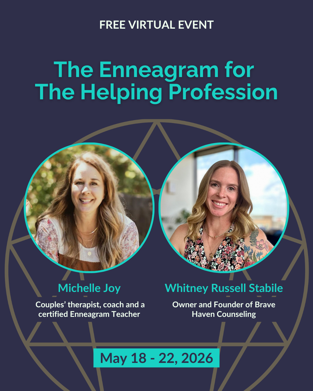 Enneagram Summit featuring our own Whitney Russell MS, LPC-S, CEDS-C, EMDR Trained: Healing Your Relationship with Food, Body, and Self