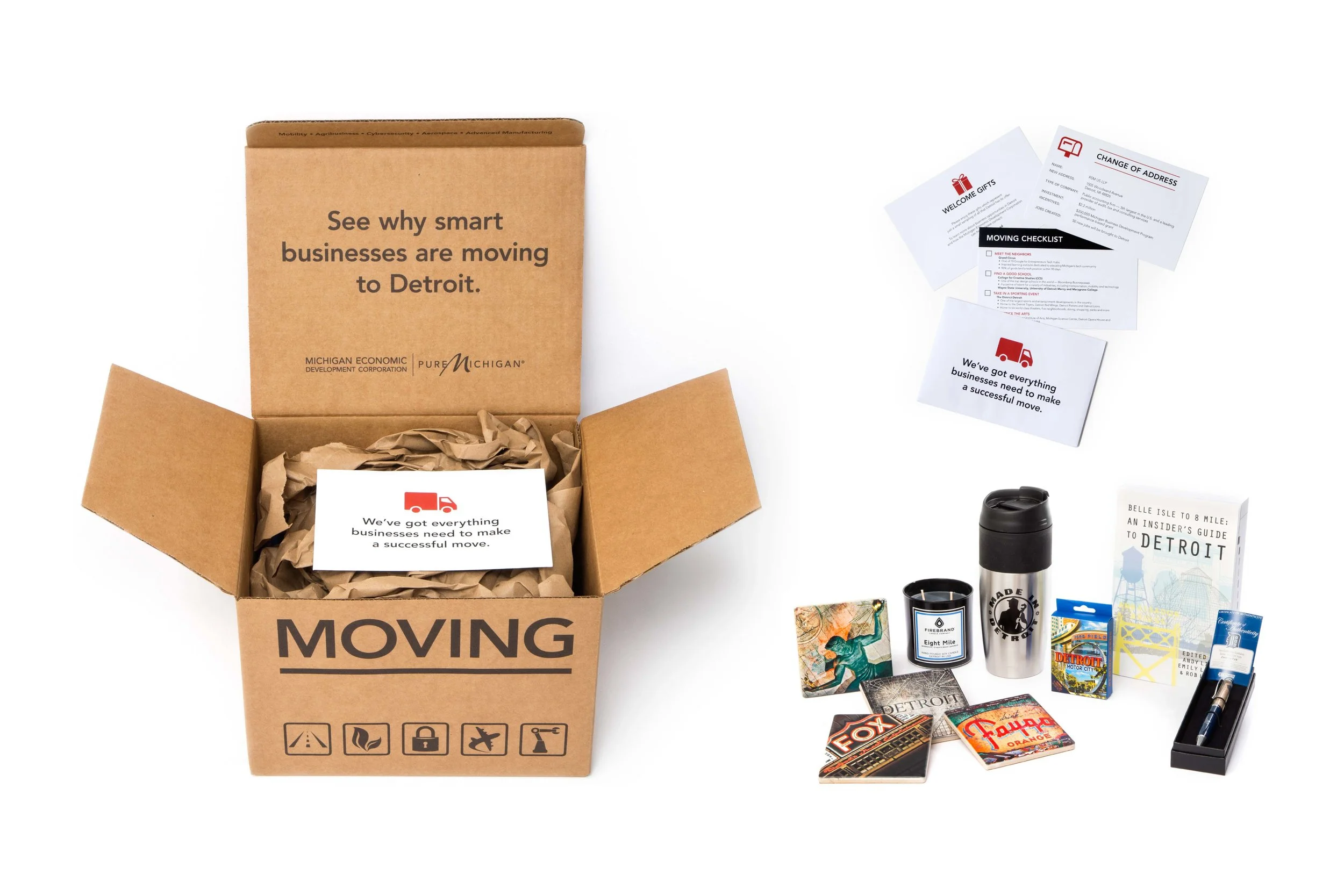 Detroit • Moving Box