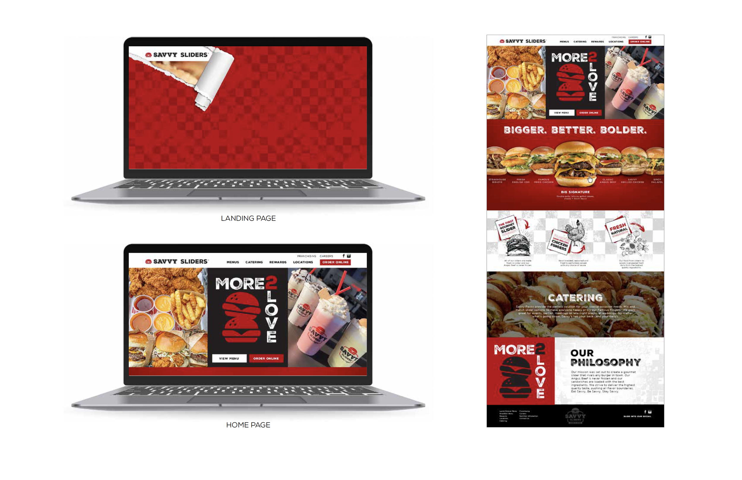 Savvy Sliders – Website