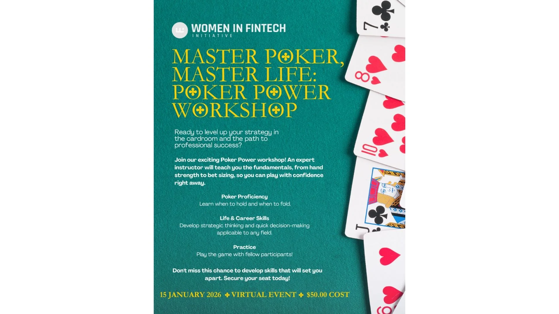 Master Poker, Master Life: Poker Power Workshop