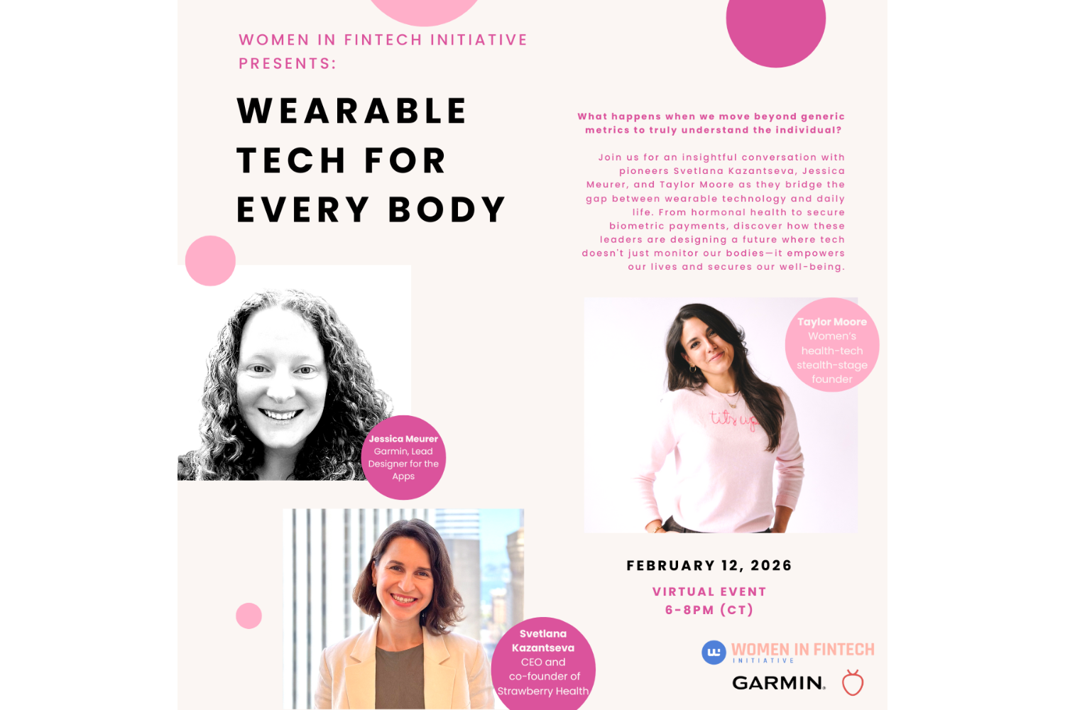 Women in Fintech Presents: Wearable Tech for Every Body