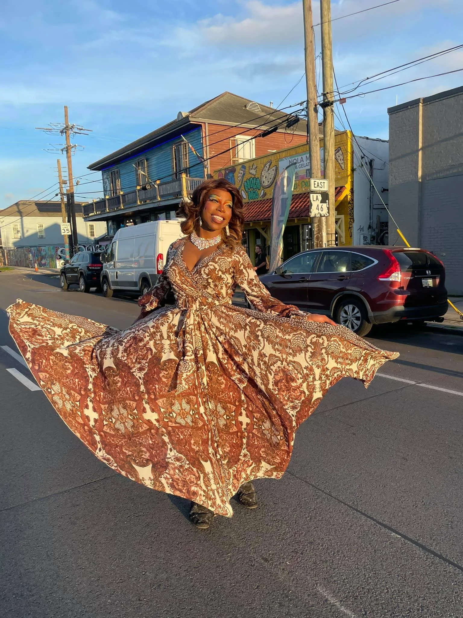 Celebration on St. Claude!