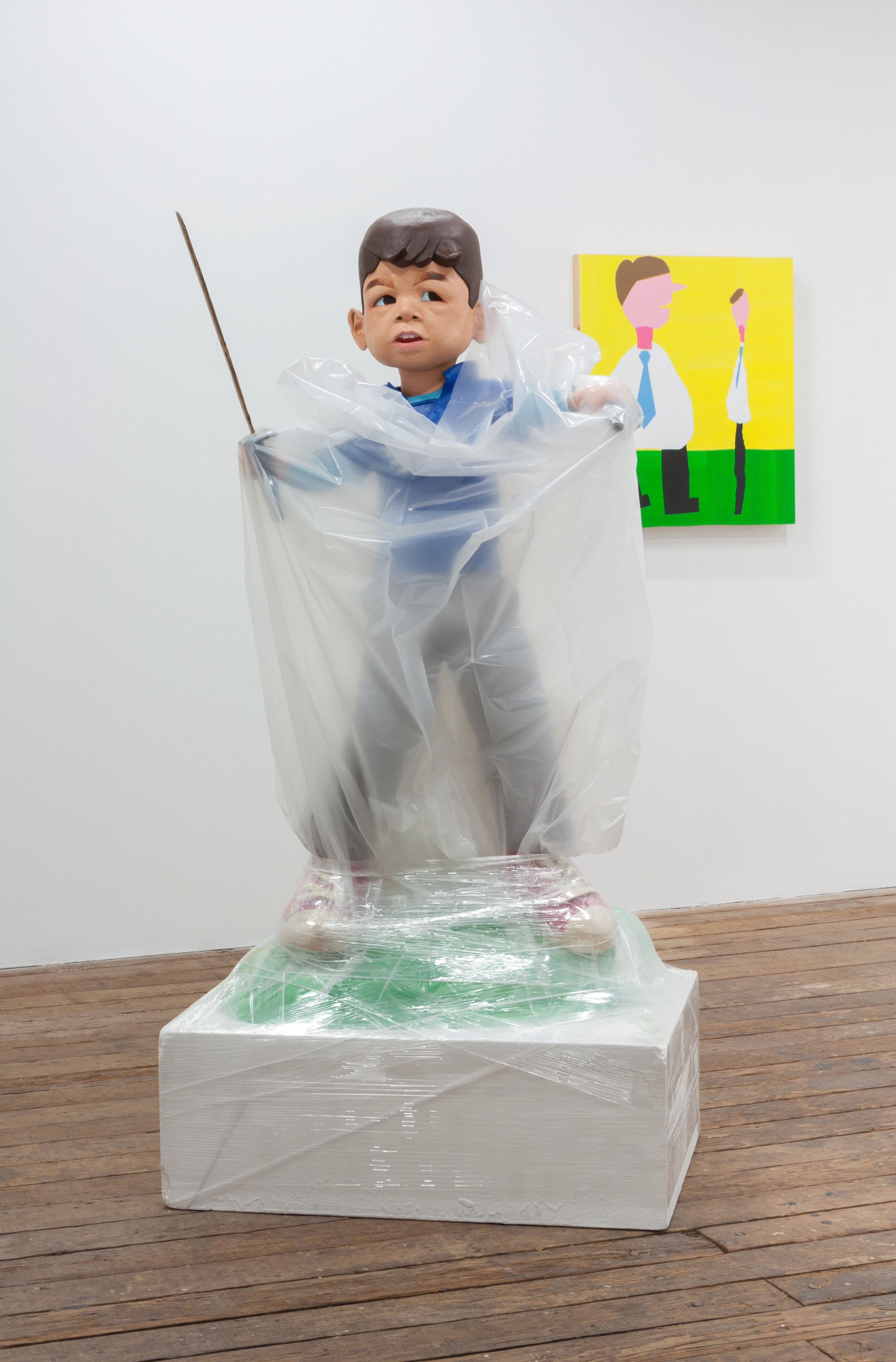 Carolina Maki Kitagawa, when everything seems fine , 2016, ceramics, cardboard, plastic