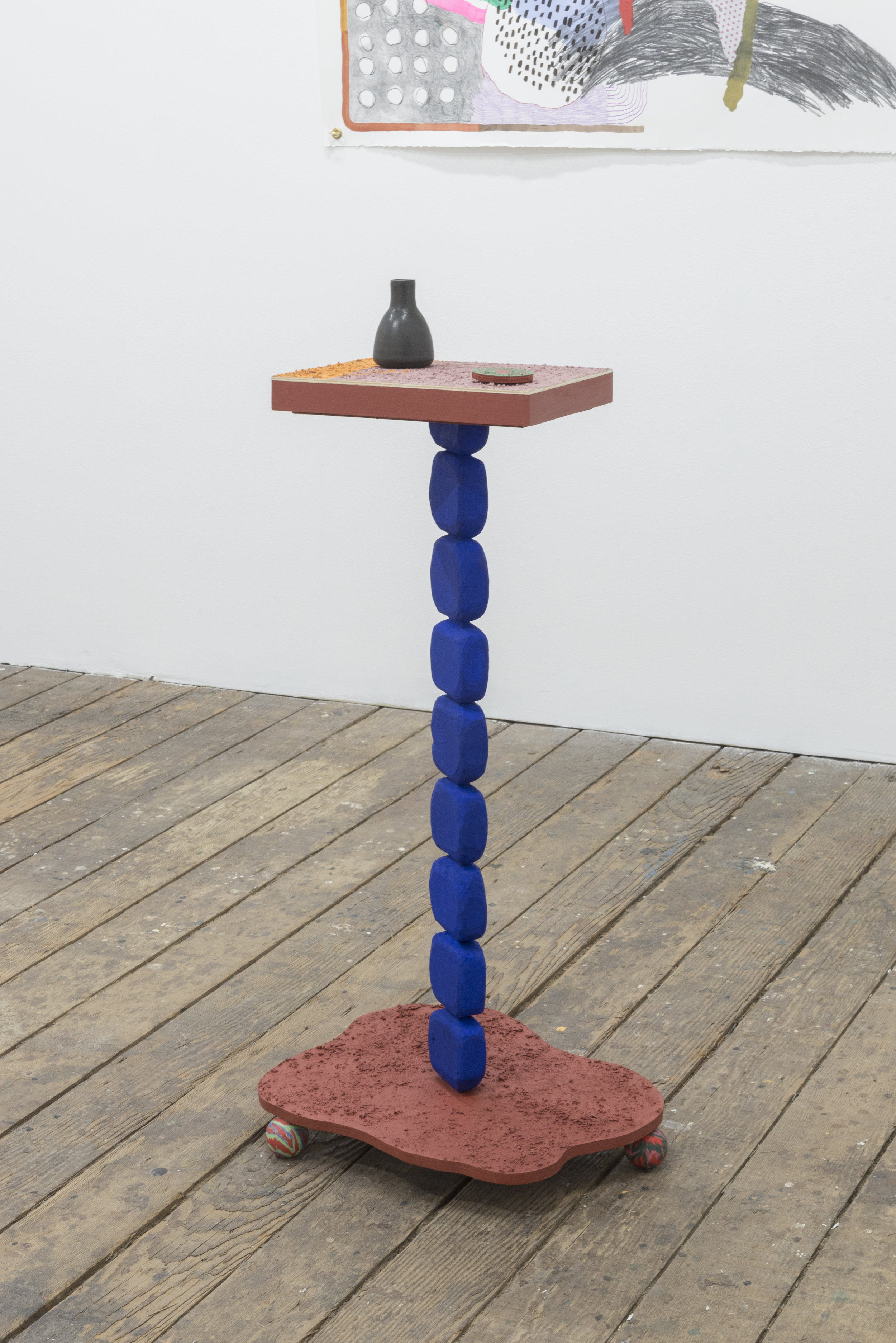 Annie Swiderski, Memoirs of a Mud Puddle While We Wait for Something Special, 2018, mixed media