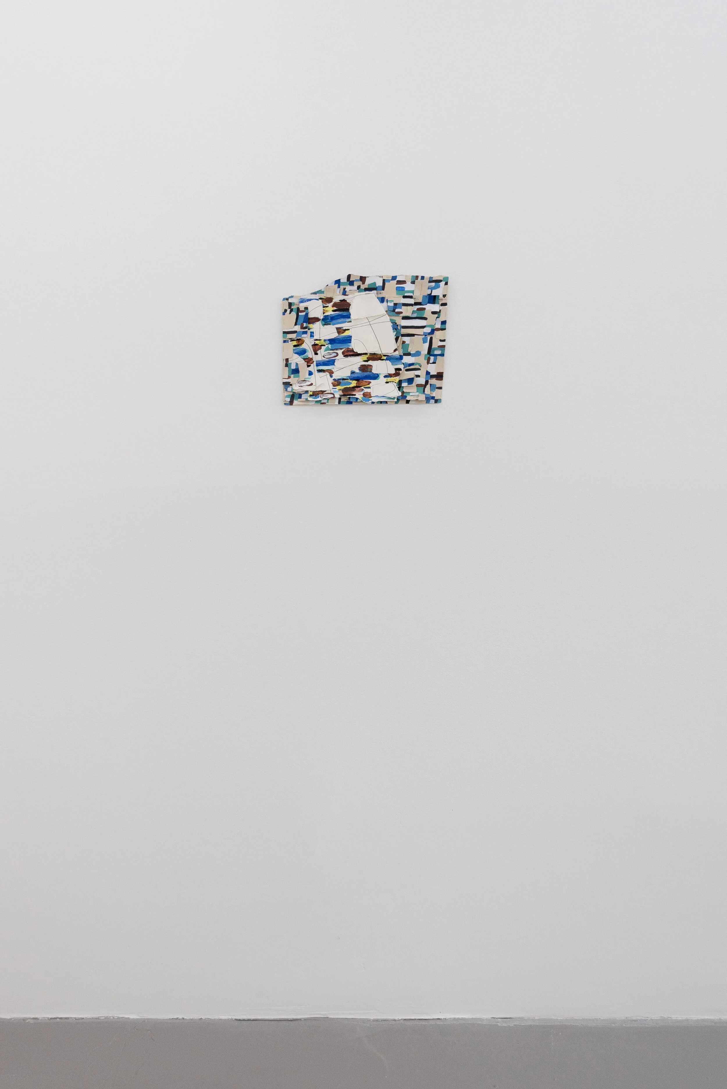 Luis Romero, Untitled , 2019 acrylic on paper
