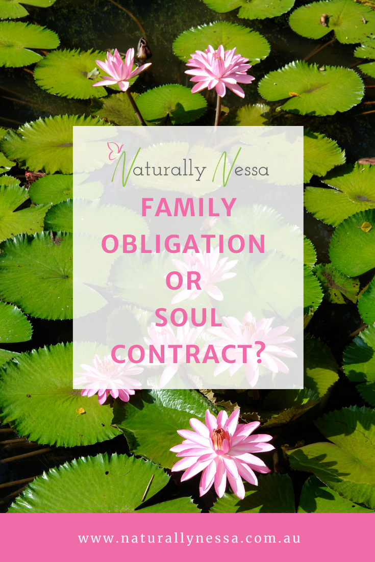 Family Obligation Or Soul Contract?