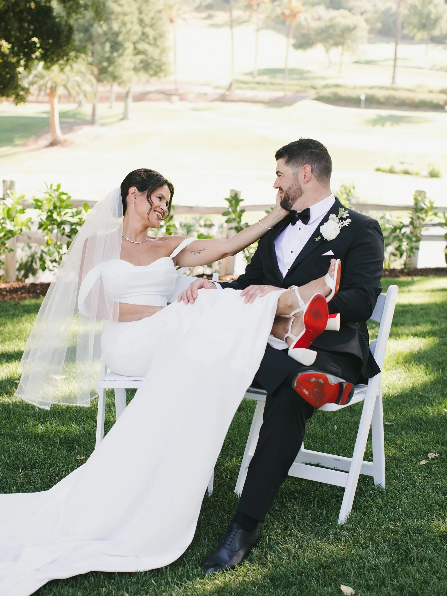 The moment you realize you just married your best friend&hellip;in perfect style 👠❤️

📸: @myonelove

#eventsbymc #ebmc #bayareaweddingplanner #sanfranciscowedding #weddingplanning 
#weddingvendor #eventplanner #weddinginspiration #bayareaweddingven