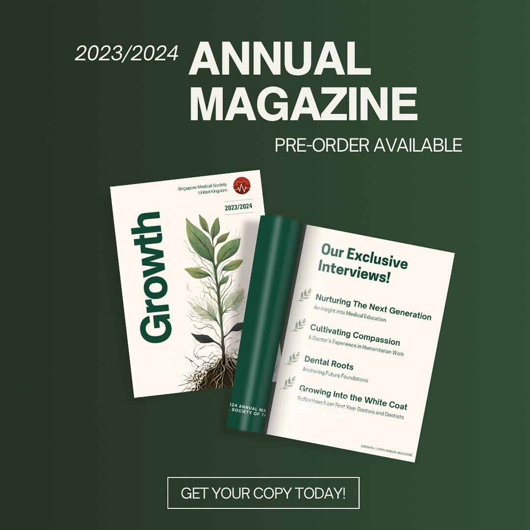 SMSUK&rsquo;s 29th Annual Magazine: Growth is a celebration of what we&rsquo;ve achieved during the 2023/24 term, and a nostalgic look back on our events this year 🌱

It includes exclusive interviews on various topics &ndash;&nbsp;medical education 