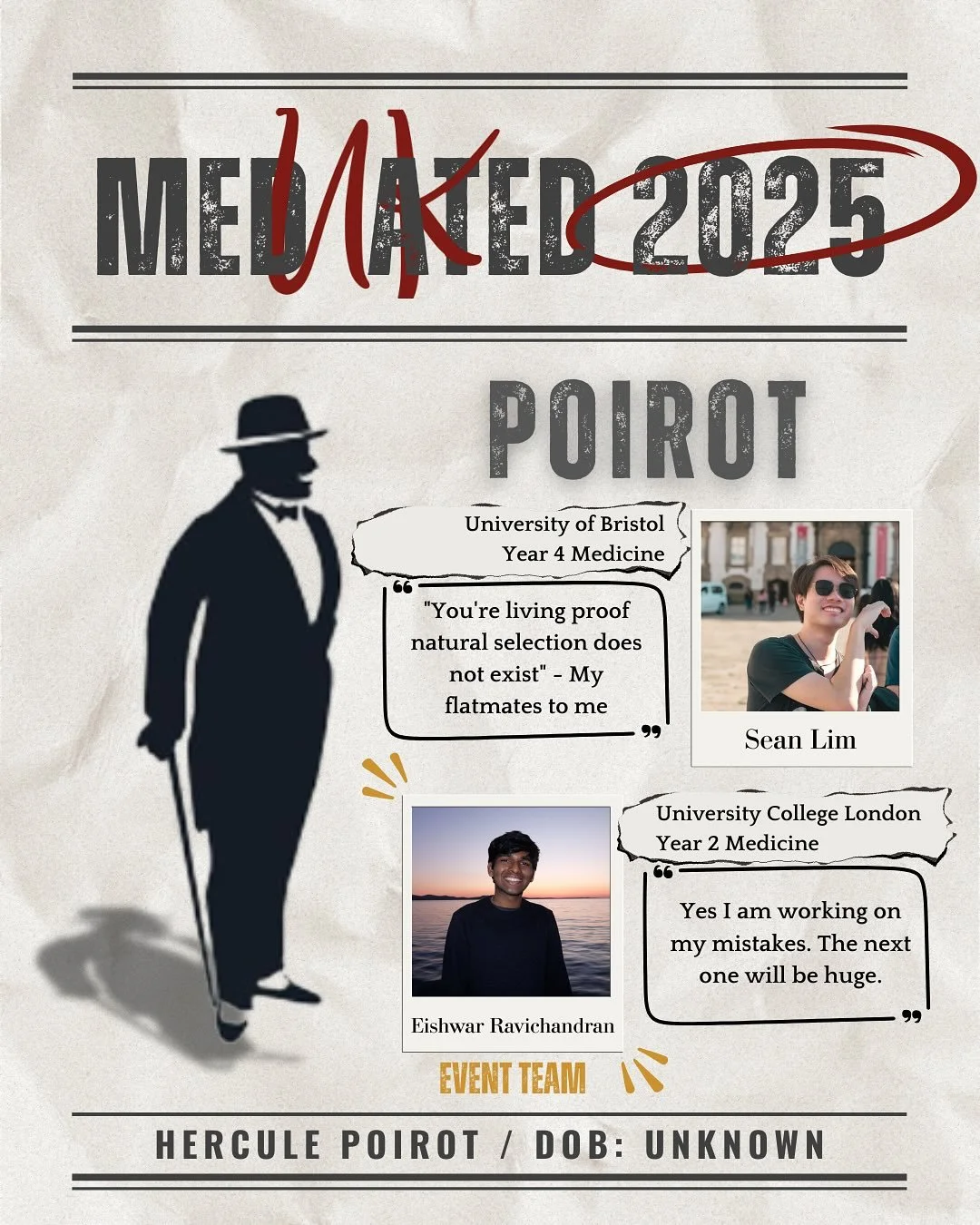 🔍 Introducing our final OG, Poirot! 🩶

The first thing Hercule Poirot will have you know (firmly and with great dignity)  is that he is Belgian🇧🇪, NOT French, merci beaucoup. Every morning, he spends close to an hour styling his moustache 🥸 and 