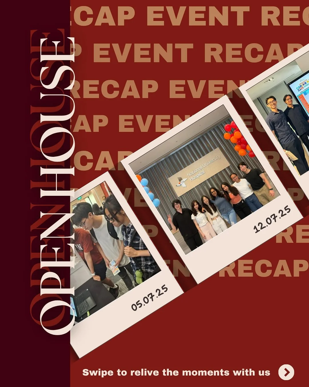 This July, the three major healthcare clusters in Singapore - National Healthcare Group (NHG), National University Health System (NUHS), and SingHealth - each hosted their respective Career Day events 💼, offering medical students and house officers 