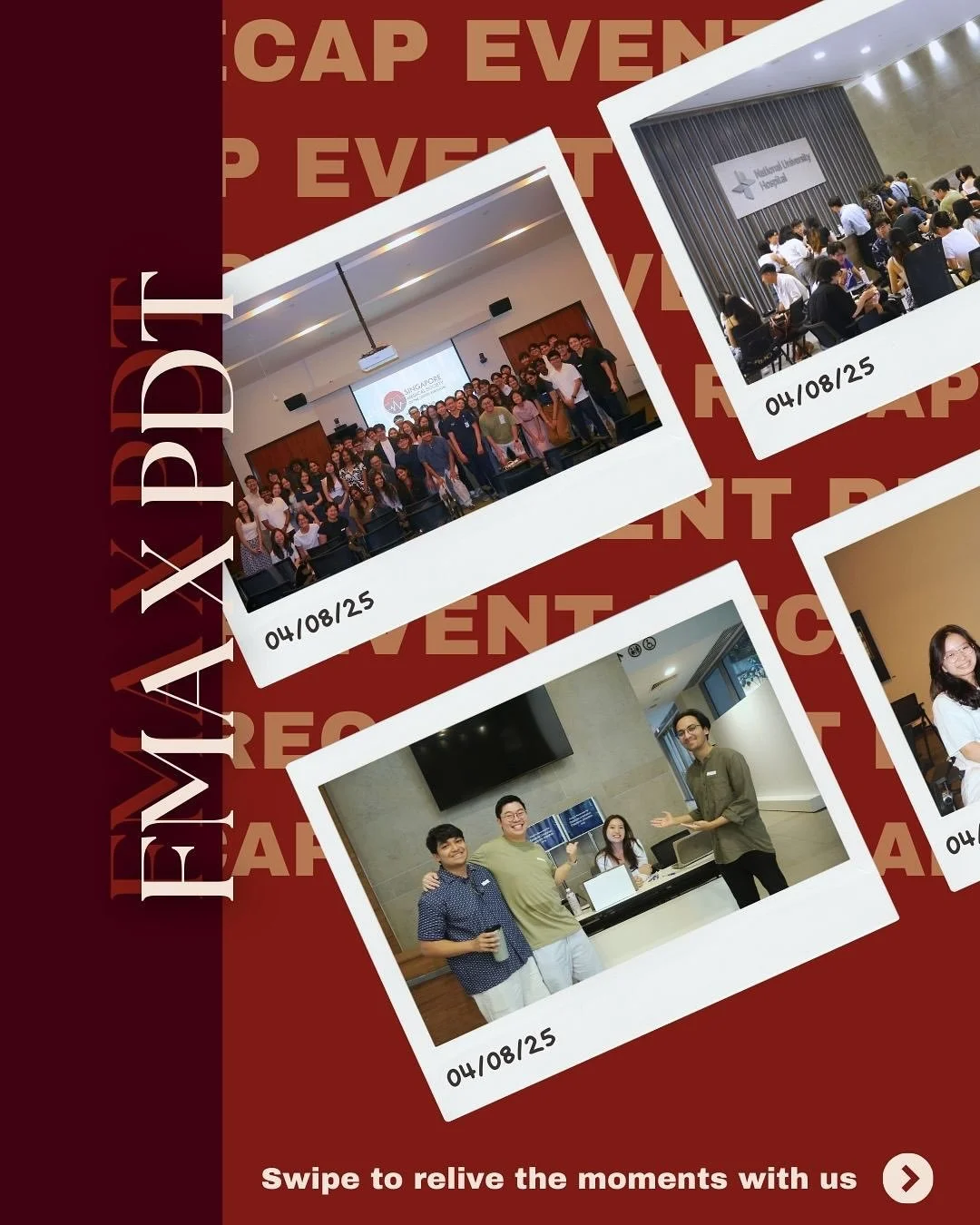 After an exuberant 3 days at O Camp, our SMSUK freshers👦, members 👨&zwj;🎓 and alumni 🧑&zwj;⚕️gathered for one last day of mixing, mingling and merry-making 🤝 for the annual FMA dinner 🍽️. For freshers, this was a chance to hear from the experie