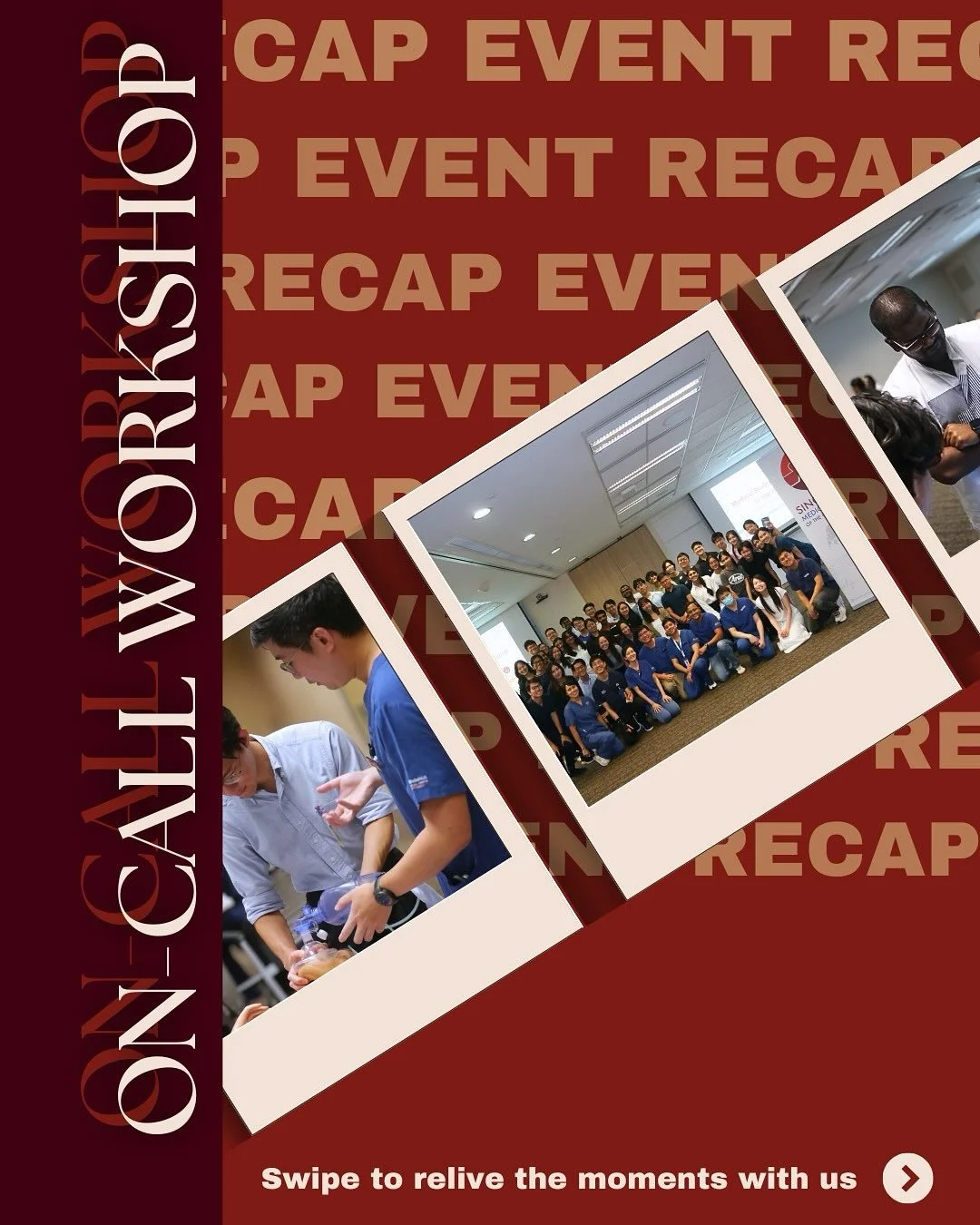 On 16 August, SMSUK hosted the 10th edition 🎉 of our annual On-Call workshop 🏥. 

Participants had the opportunity to practise various skills that would come in handy when working as HOs like venepuncture 💉 and running a code blue 🔵

To commemora