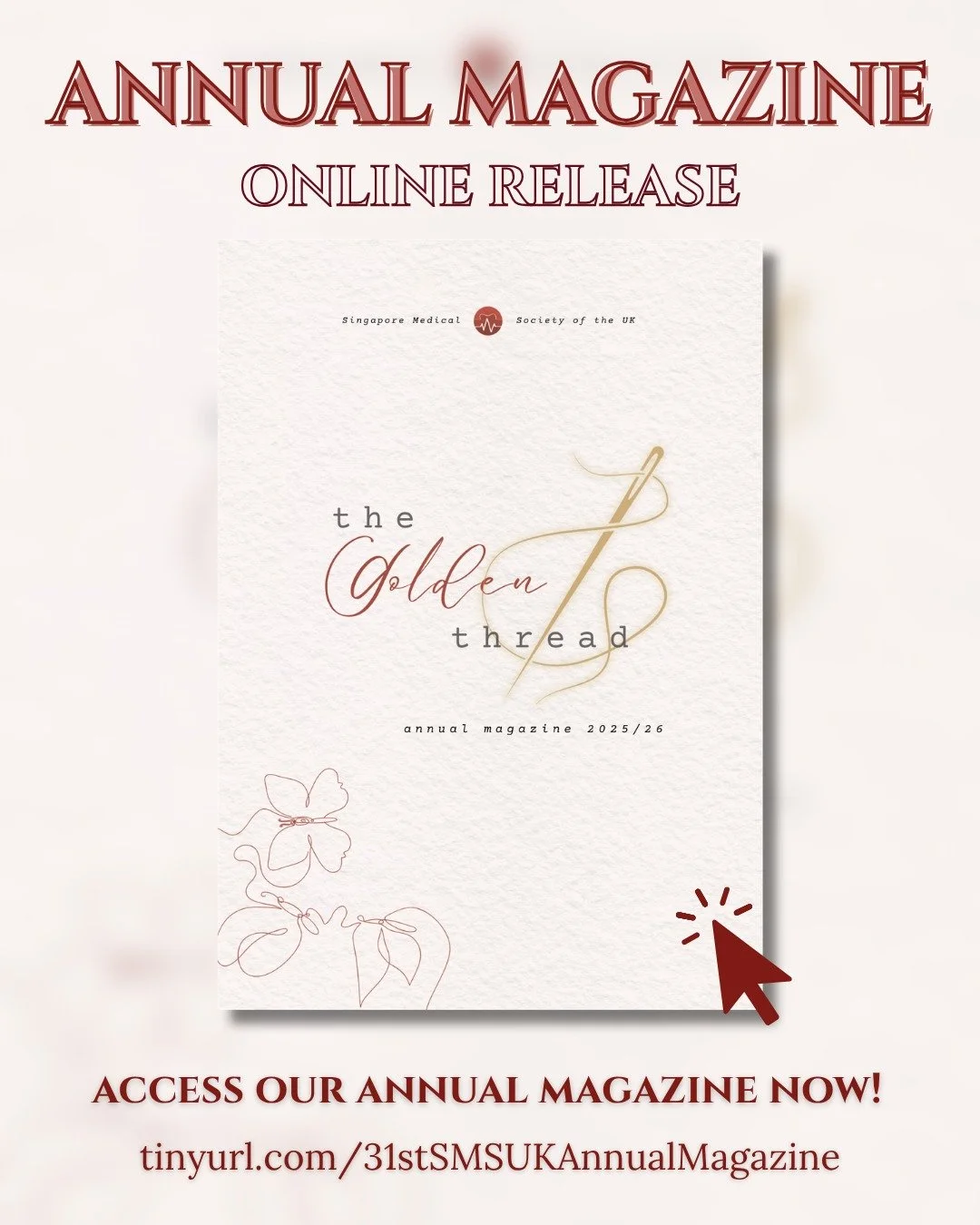 📖✨ SMSUK Annual Magazine 2025/26 (link in bio!) 

As the term comes to a close📚, the 31st Committee bids farewell ❤️&zwj;🔥 What a year it&rsquo;s been - from the first days of freshers to the final stretch of revision! 

This magazine is a celebra