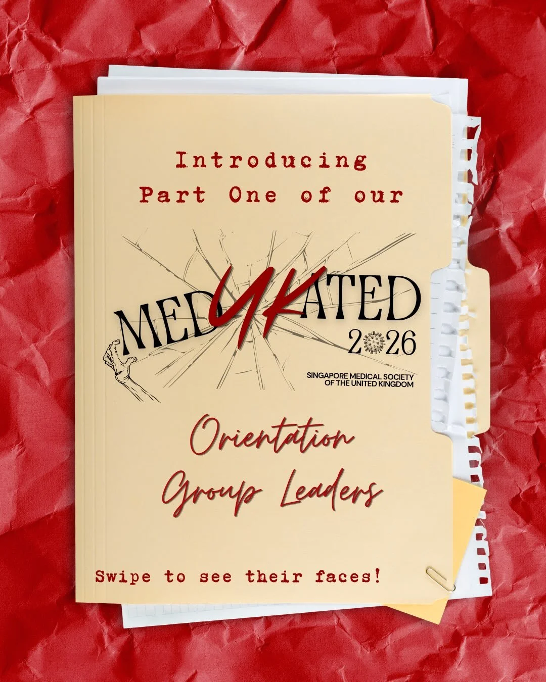 🥁 FIVE DAYS TO MED(UK)ATED 2026! 🥁

Introducing our first three OGs&hellip; Watson 💛🌟, House 💙🌀, and Fleming ❤️🔥 Secrets are waiting to be revealed at Orientation Camp 2026 🦠🧑&zwj;🔬 and we can&rsquo;t wait to see everyone there! 🤩

This ev