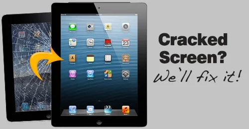 iPad Cracked Screen Repairs