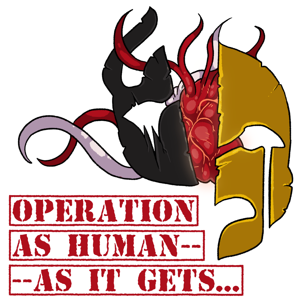 Operation As Human As It Gets Stamp