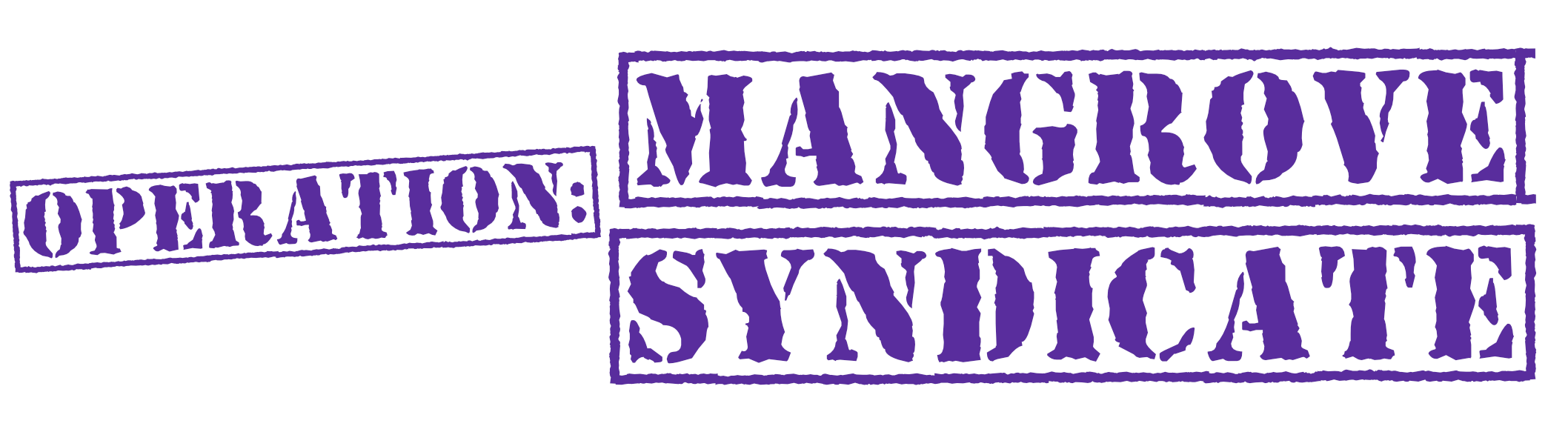 Operation Mangrove Syndicate Stamp