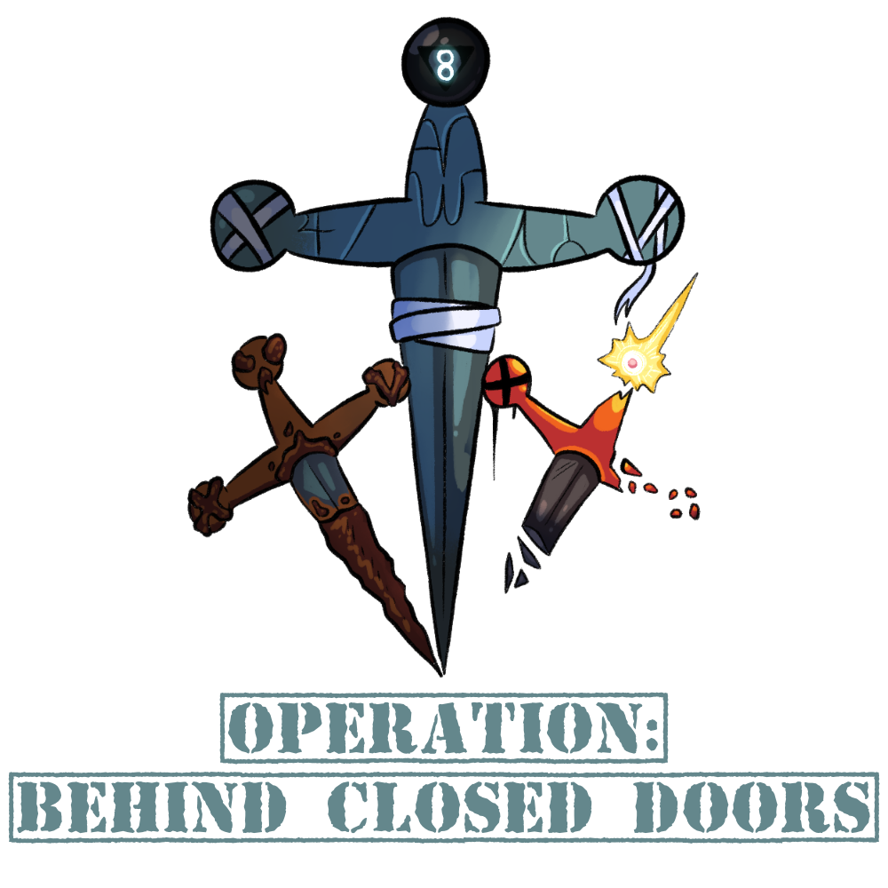 Operation Behind Closed Doors Stamp