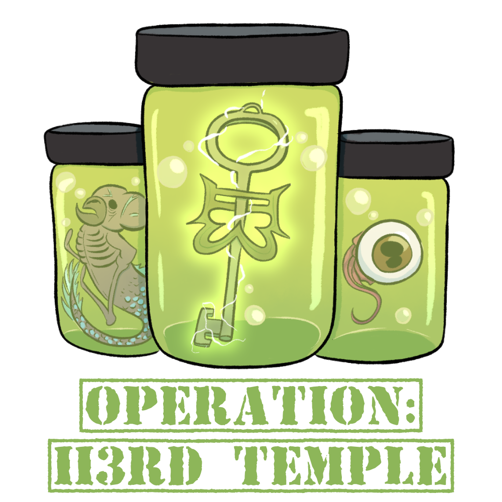 Operation II3rd Temple Stamp