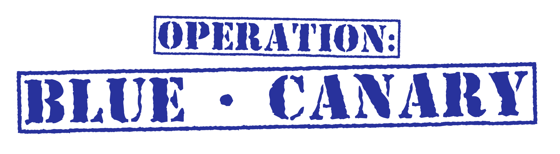 Operation Blue Canary Stamp