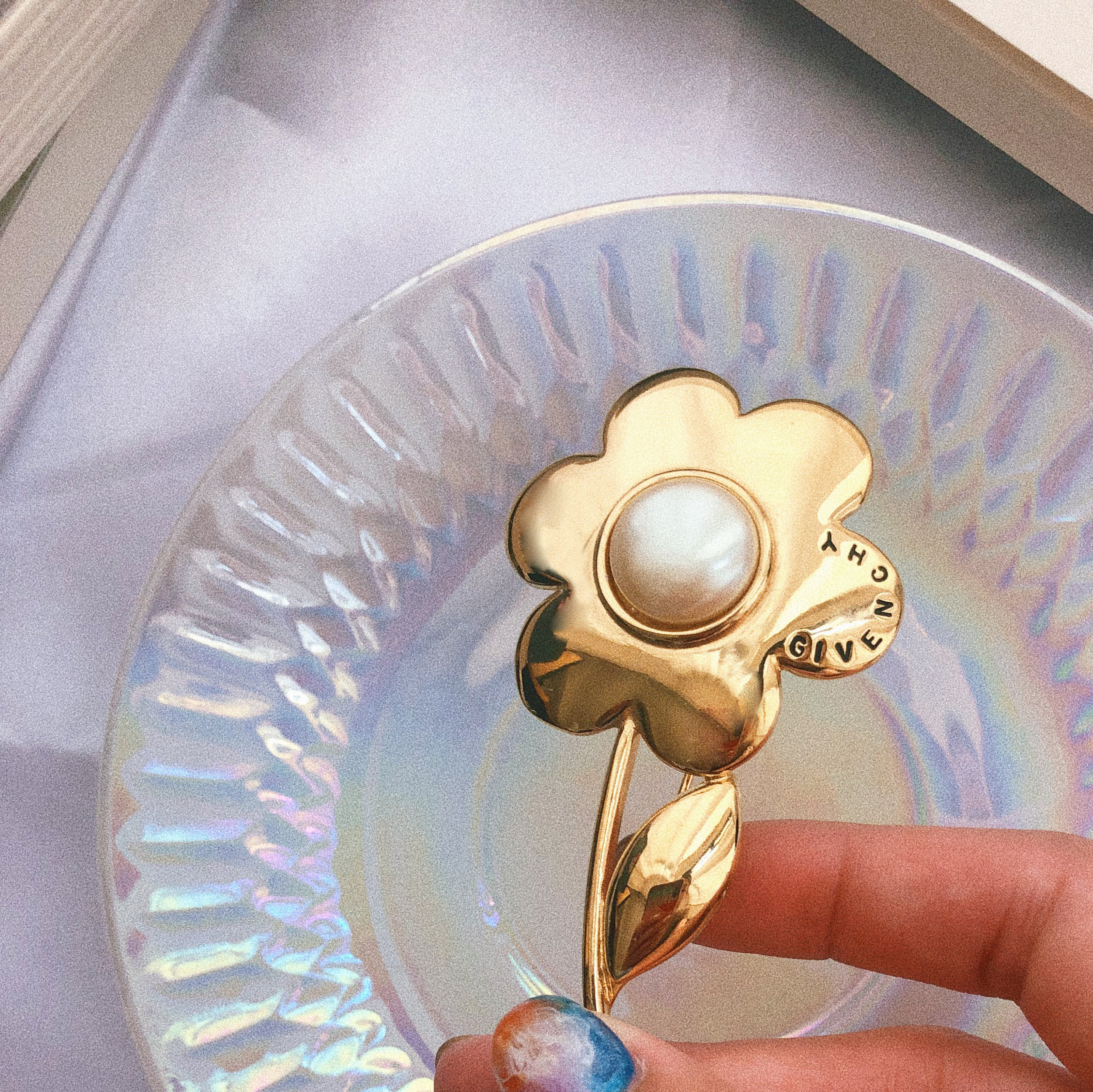 Vintage Givenchy Daisy Brooch