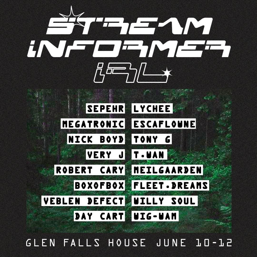 Stream Informer IRL, Glen Falls House, NY