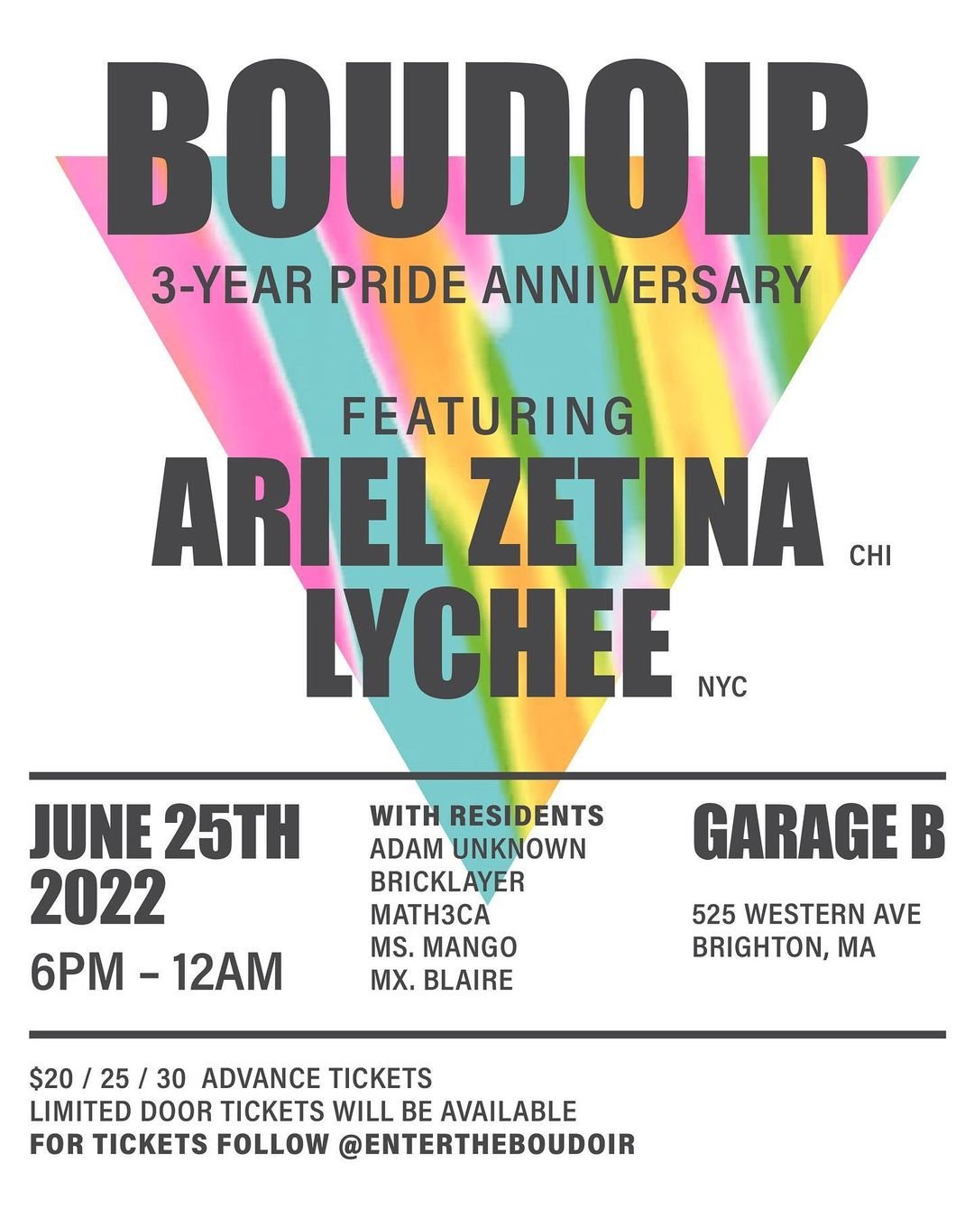 Boudoir Pride, Boston