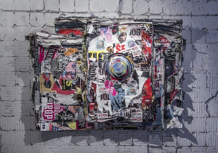 Epicenter II., 2014, 200x270x35cm,mixed media, foto by Richard Kucera Guzman...jpg