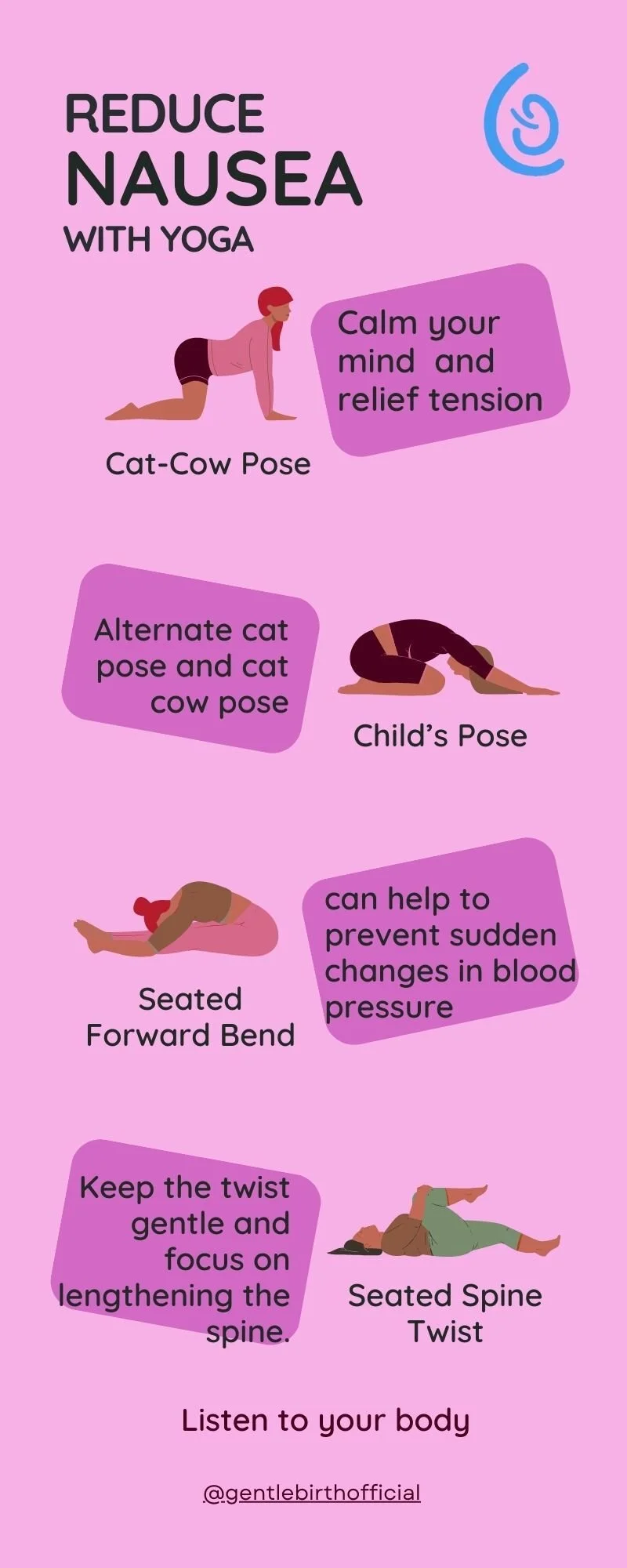 Expecting a Baby? Relieve Your Nausea with These Amazing Yoga Poses