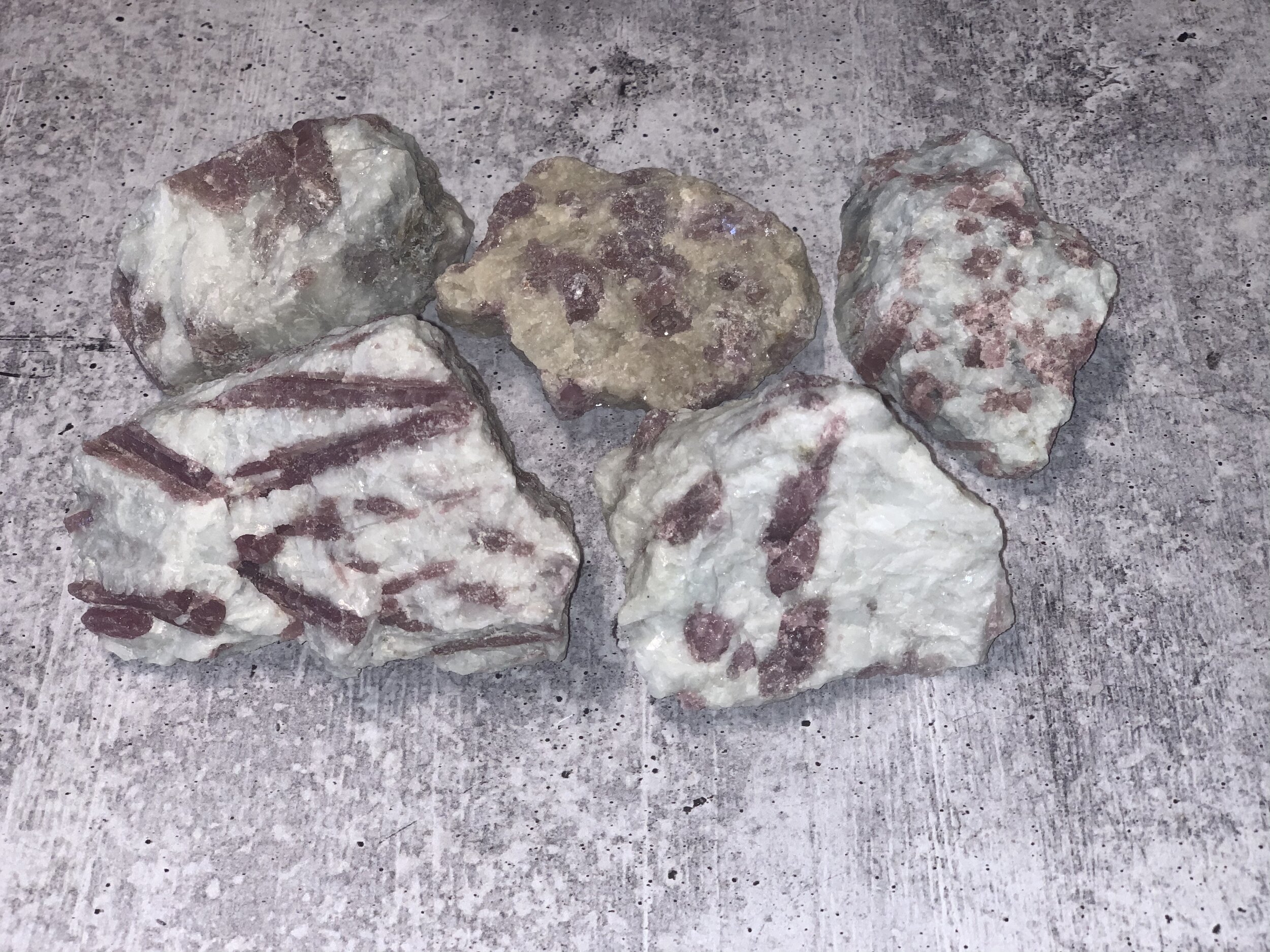 Rough Pink Tourmaline Crystal