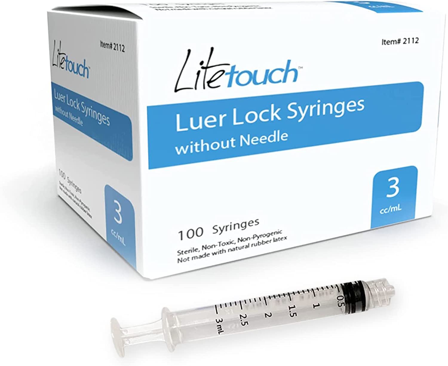 3cc/ml Syringes (any brand you can get fast will do)