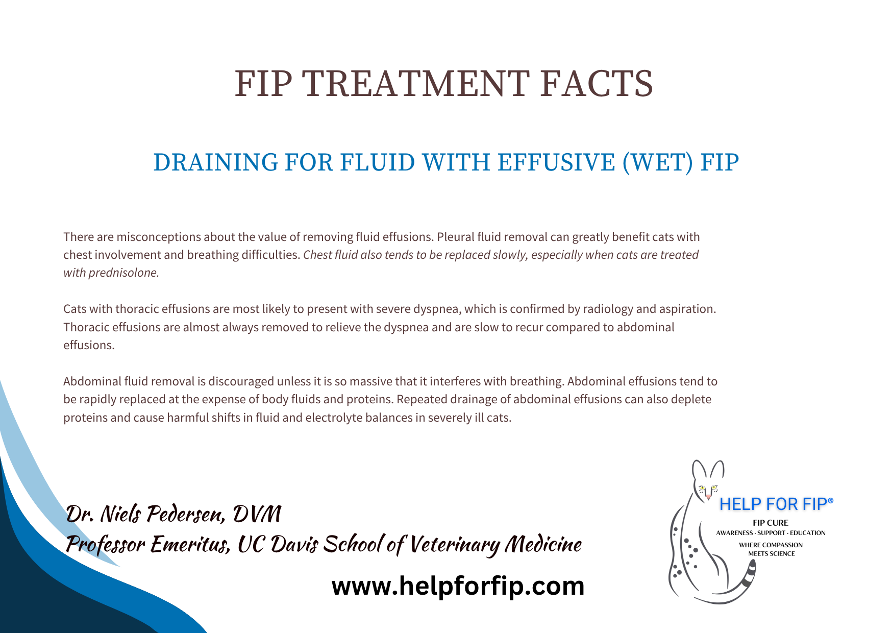 Effusive FIP Draining