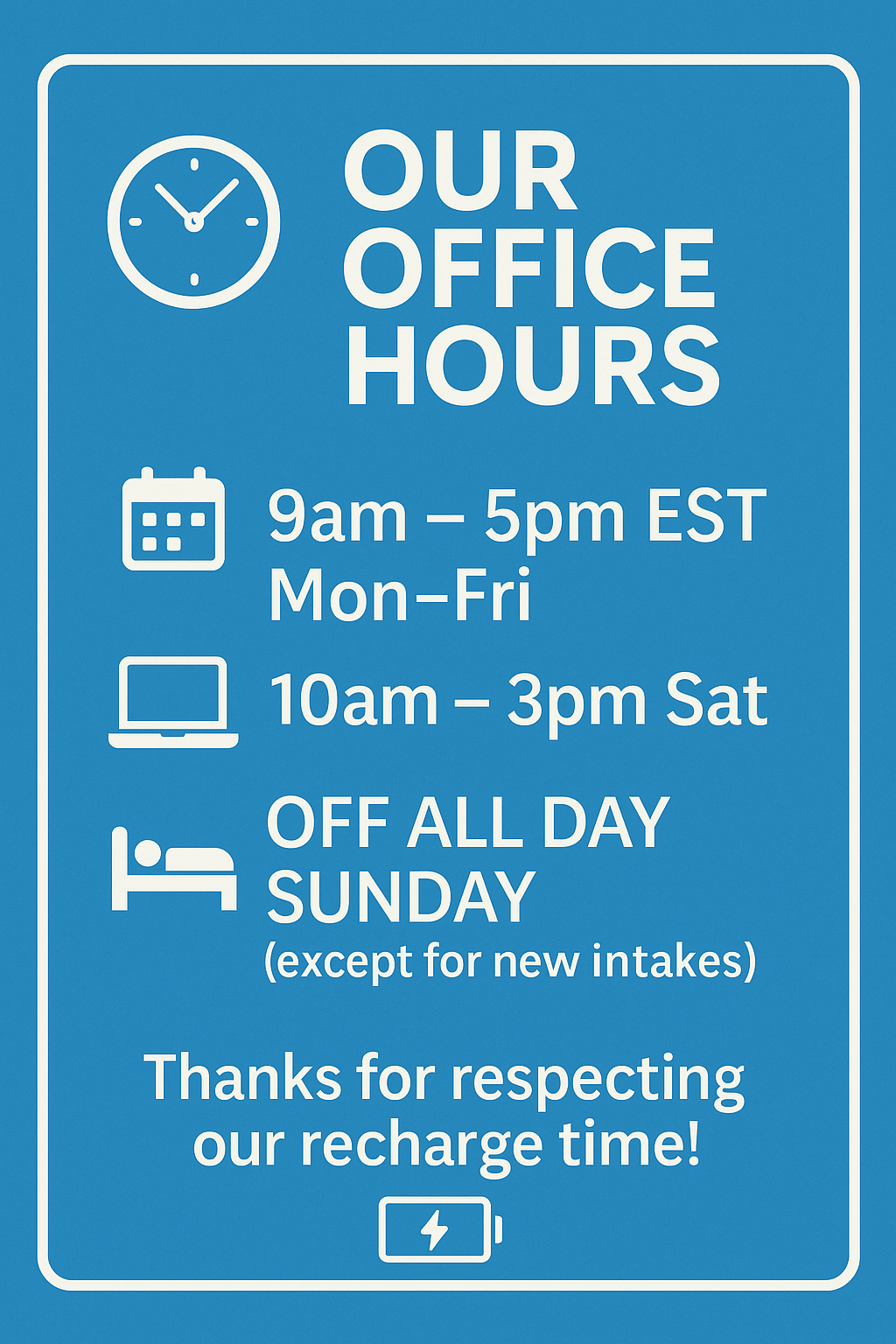 Our most active online hours