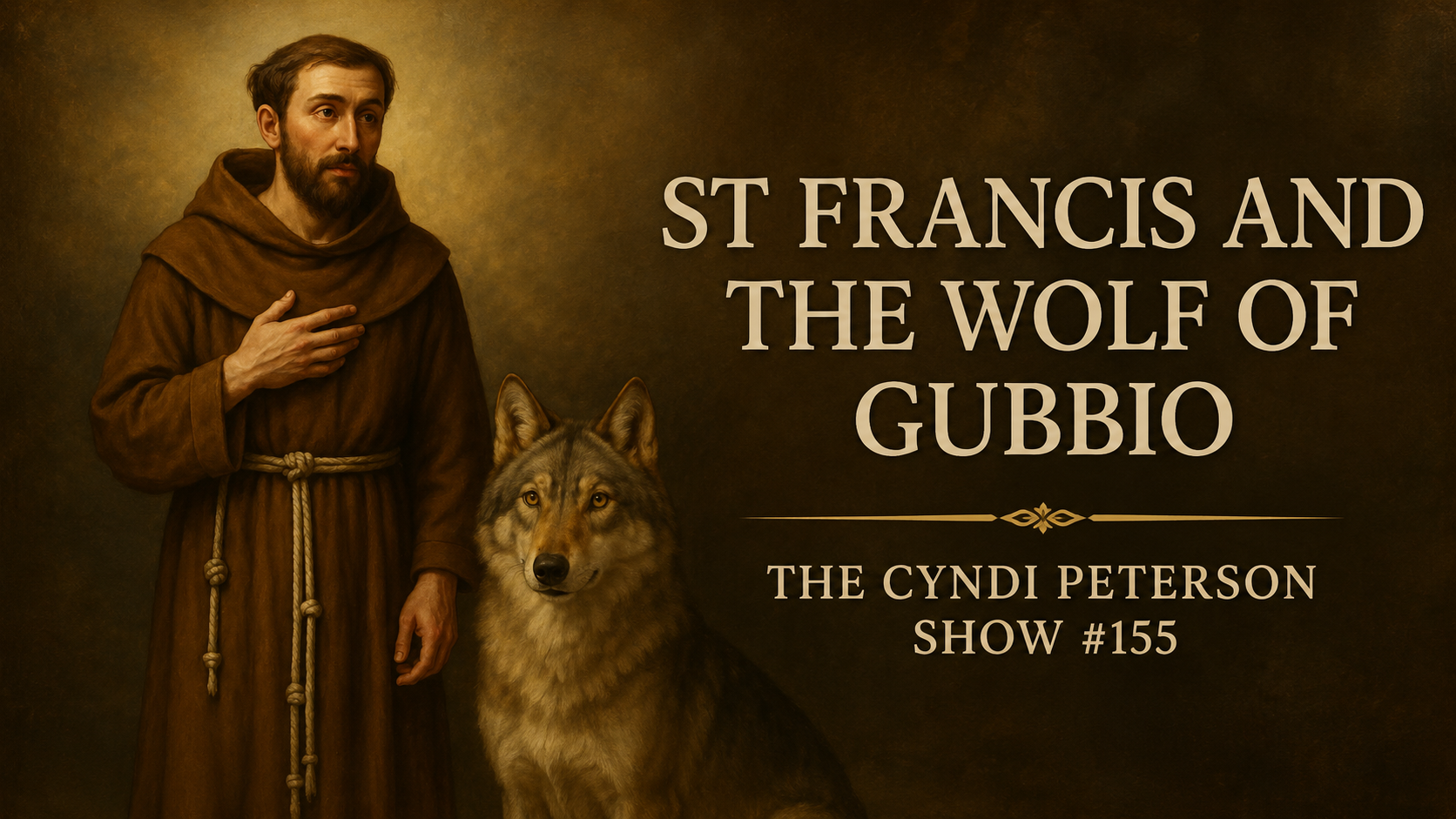 #155 - St Francis and The Wolf of Gubbio