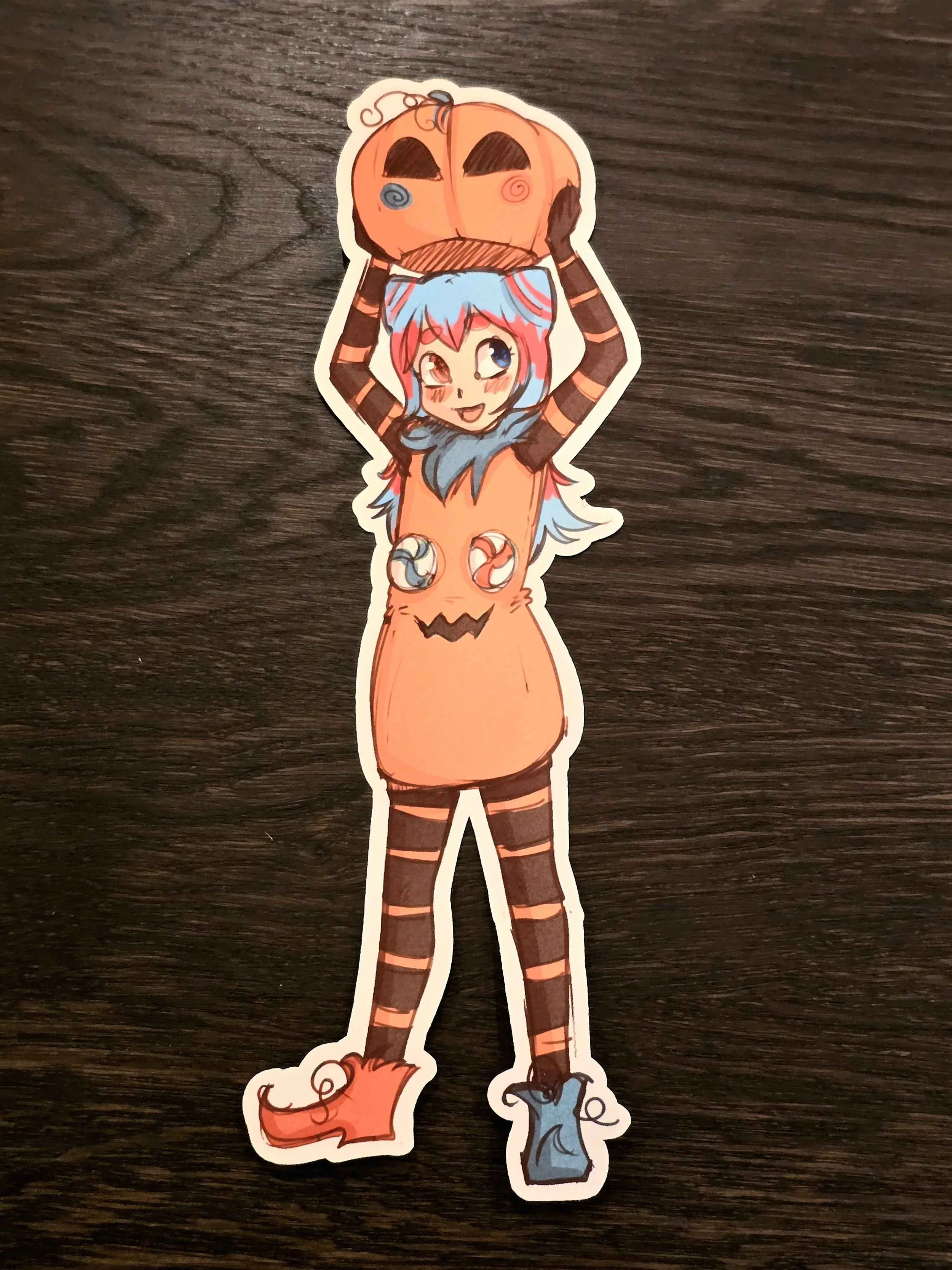 666 Sweet Lil' Pumpkin Sticker