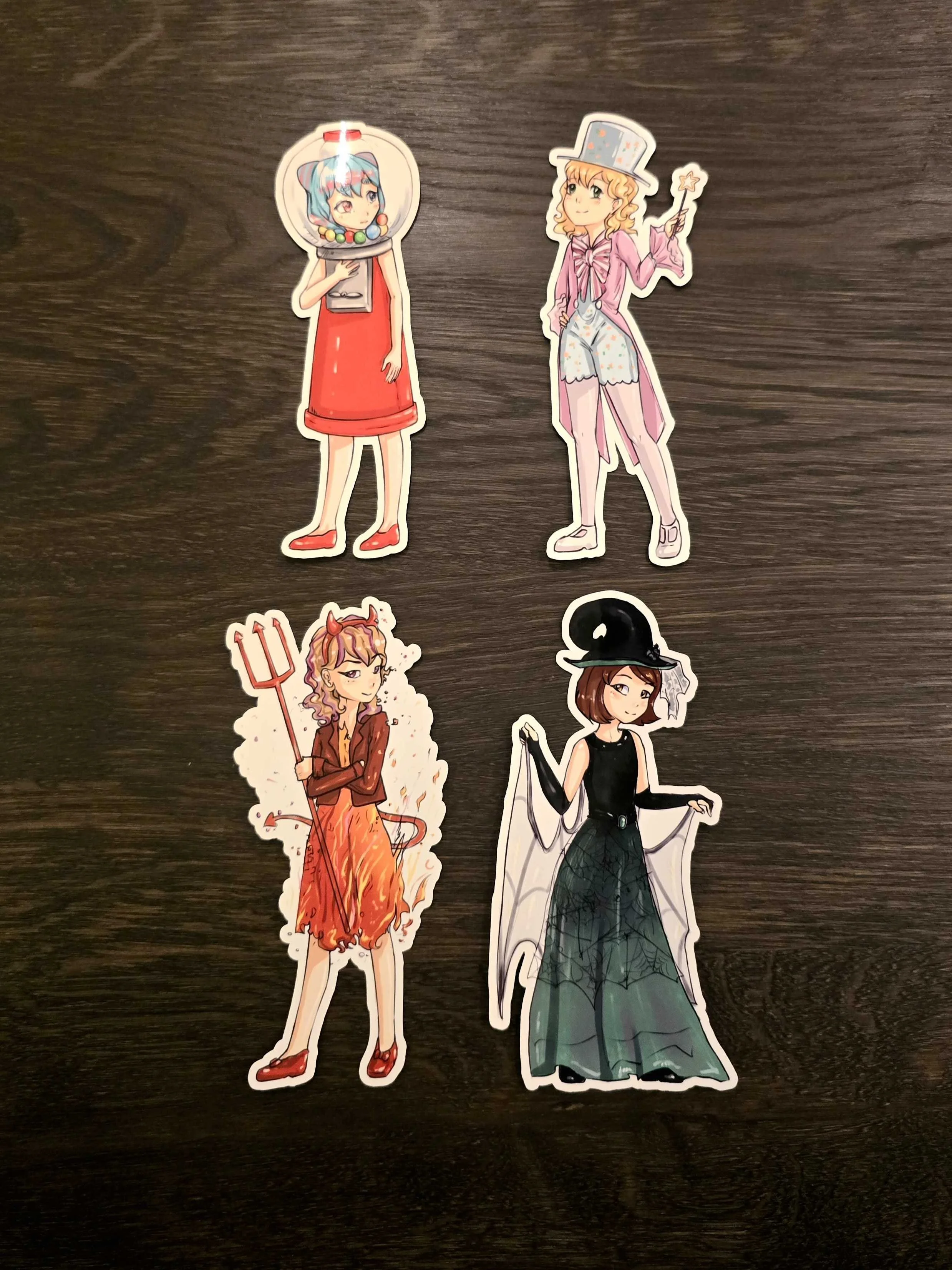 666 Costume Contest Stickers