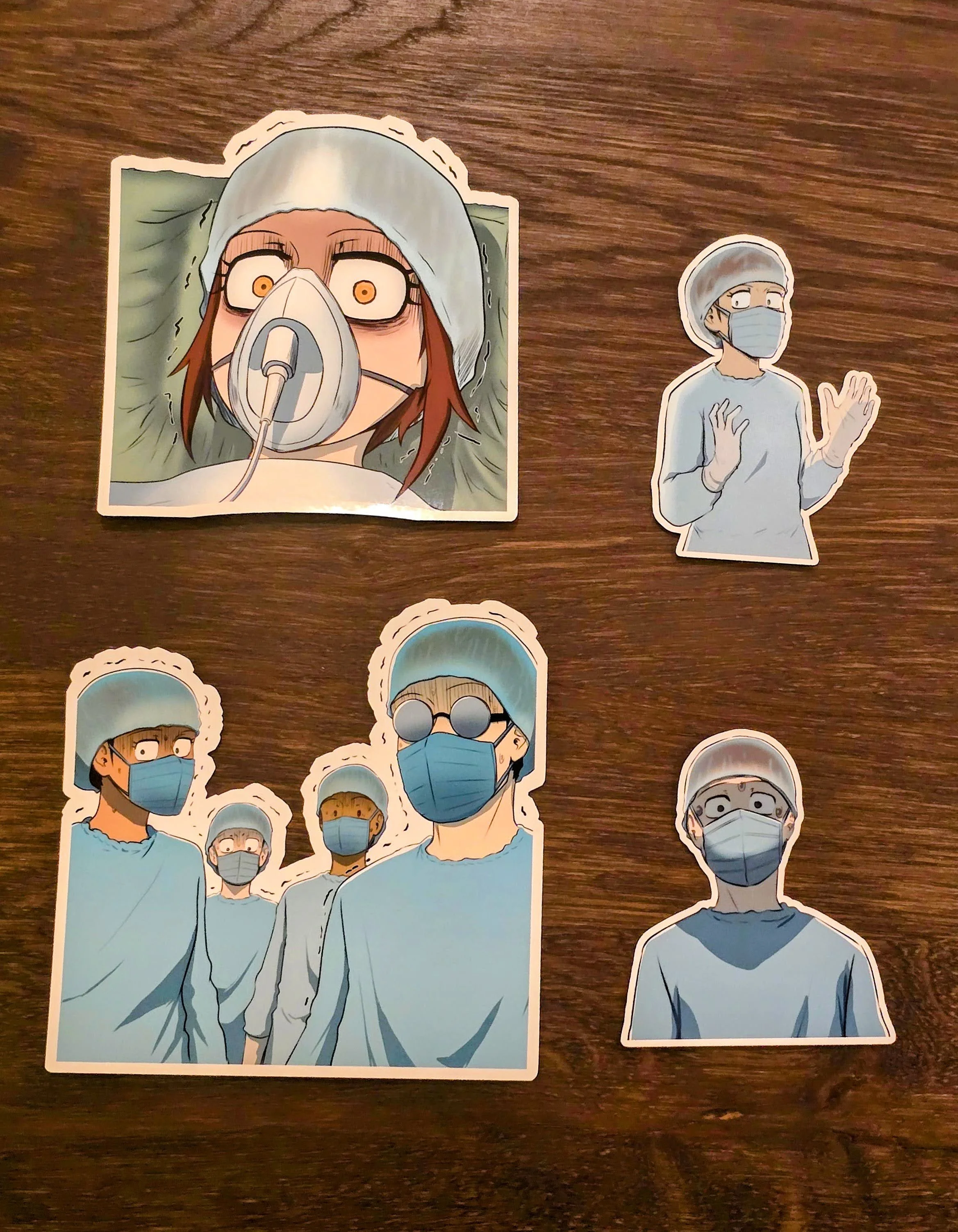 666 Body Broker Stickers