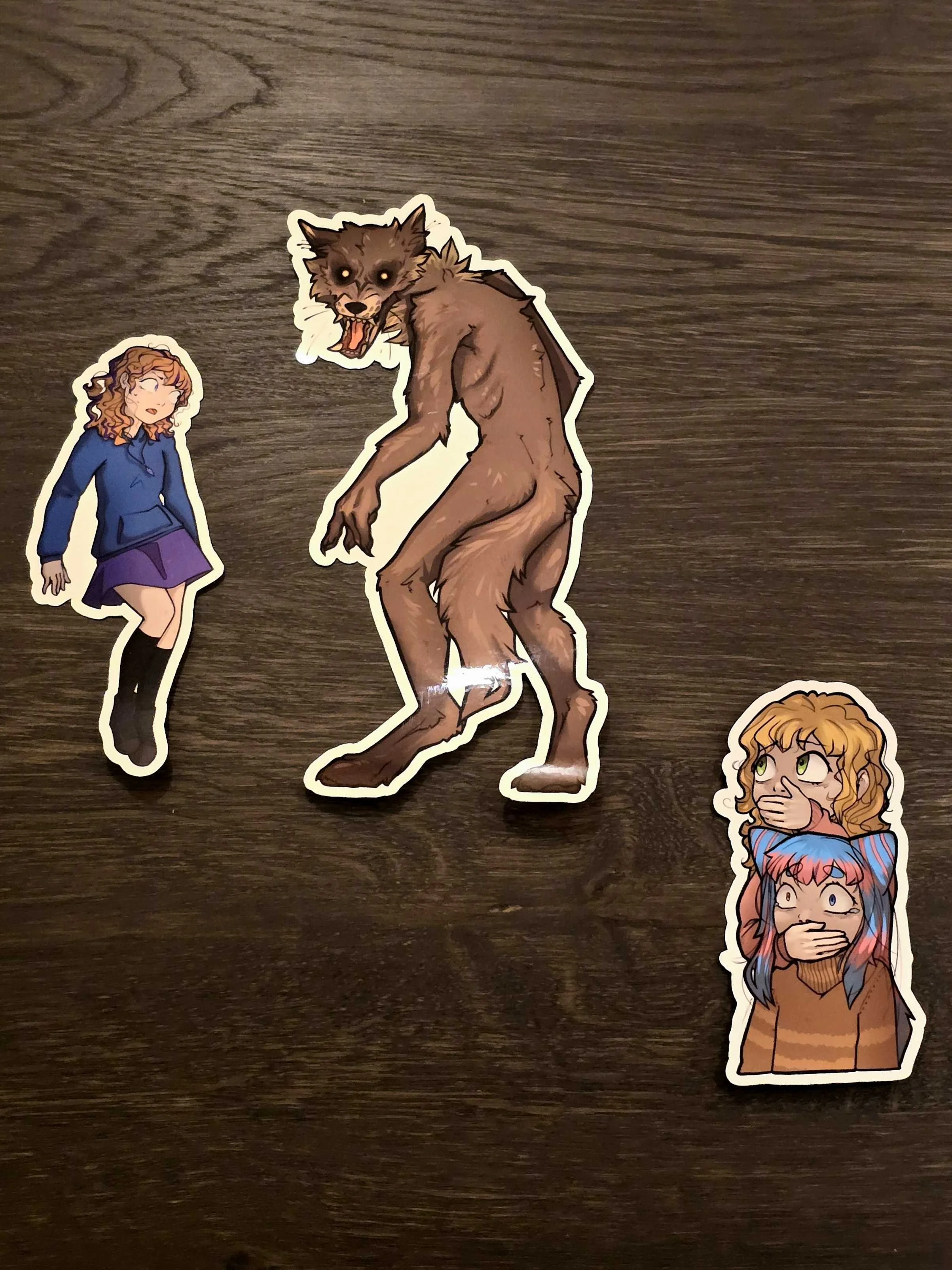 666 Skinwalker Susan Stickers