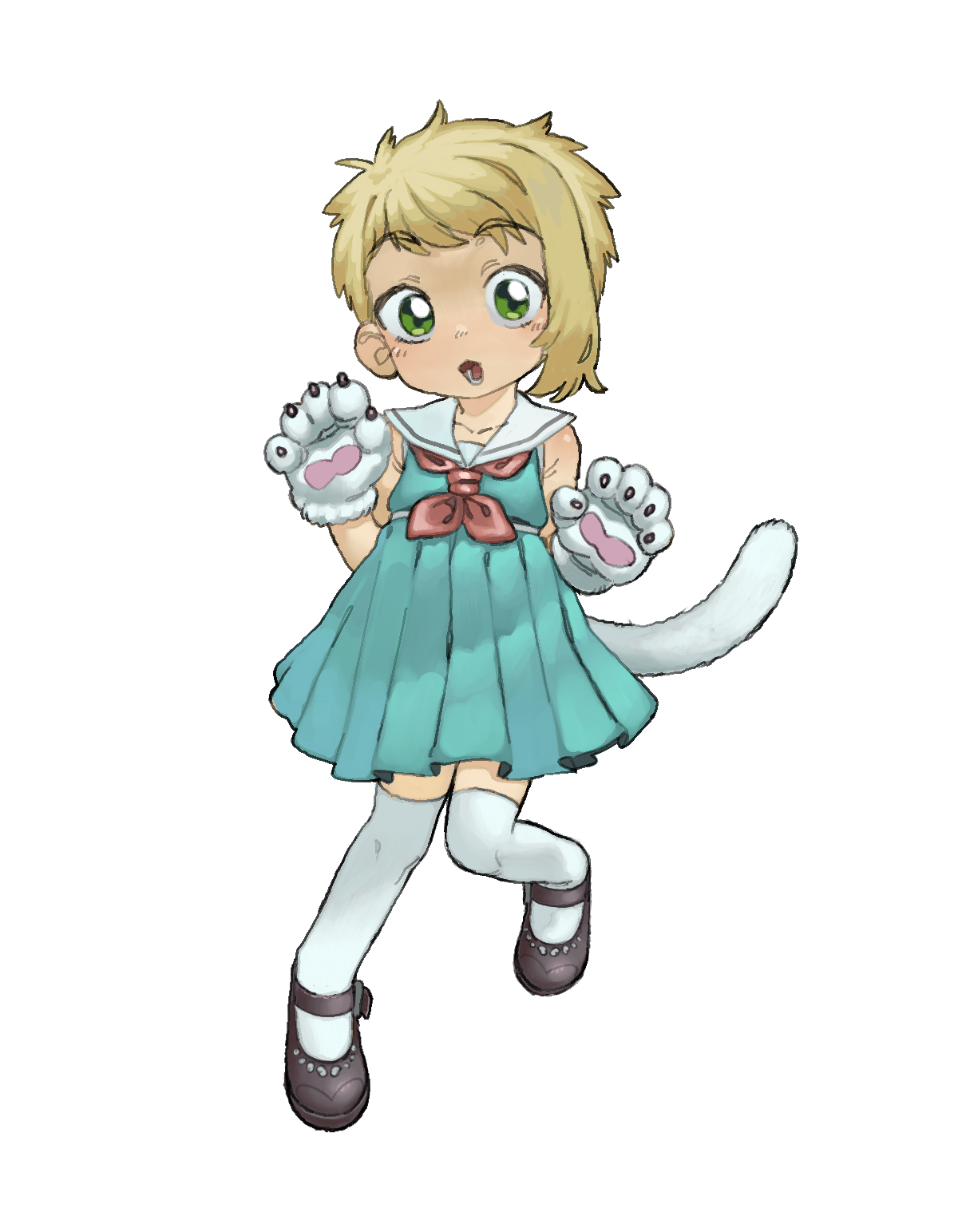 Curious Cat Elizabeth Sticker