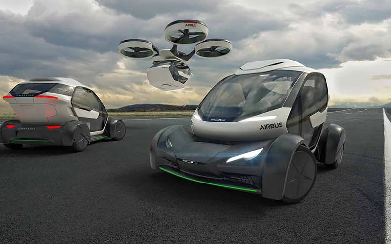 Le projet de voiture volante développé par Airbus.