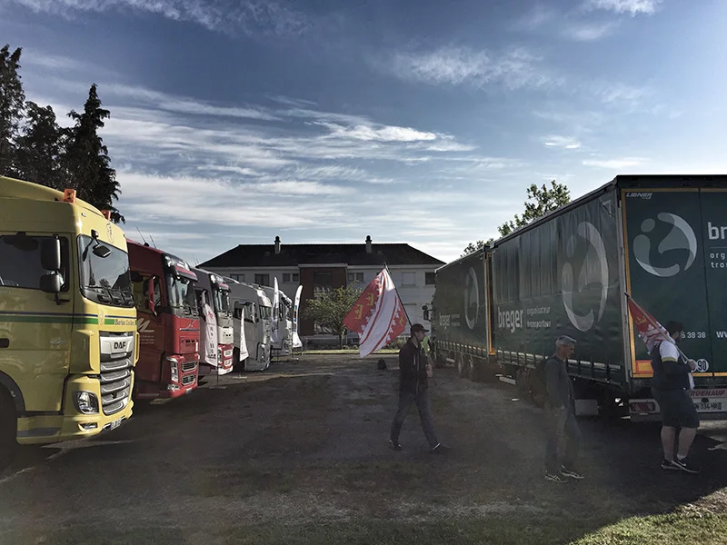 Au Championnat de France de conduite routière. Photo de Julien Sigal.