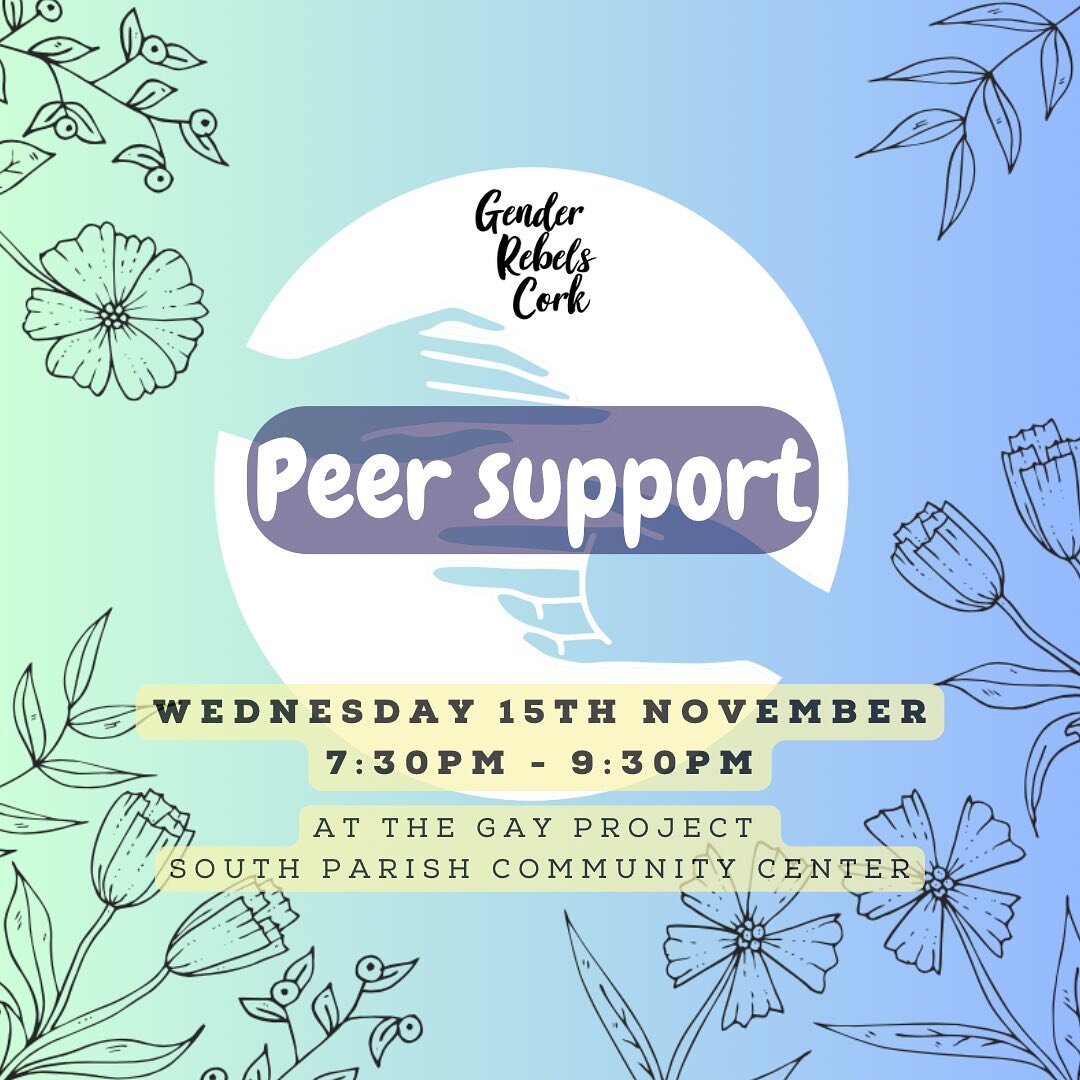 💖 As every 3rd Wednesday of the month, we are meeting tomorrow, Wednesday 15th November for our Peer Support session, from 7:30PM to 9:30PM.

If you don't know how Peer Support works, it's a moment for us to have the room to talk to people, sharing 