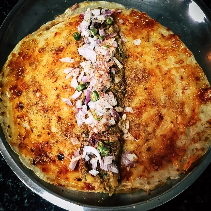 Homemade Veg Frankie  Recipe