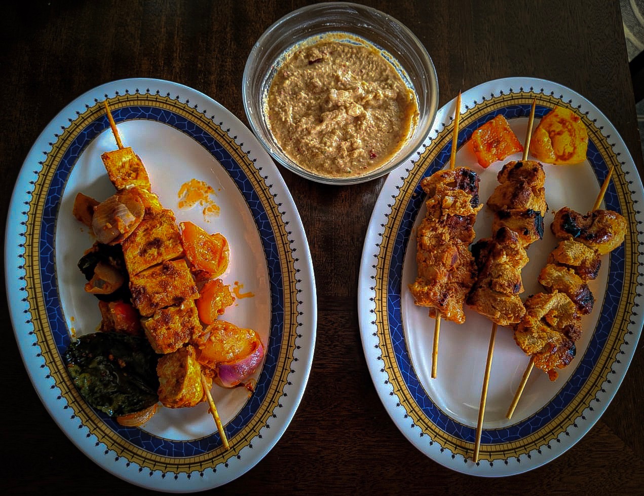 Homemade Thai Chicken and Tofu Satay Recipe