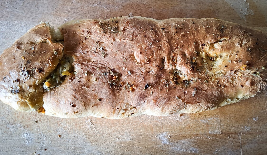 Homemade Italian Stuffed Bread Recipe